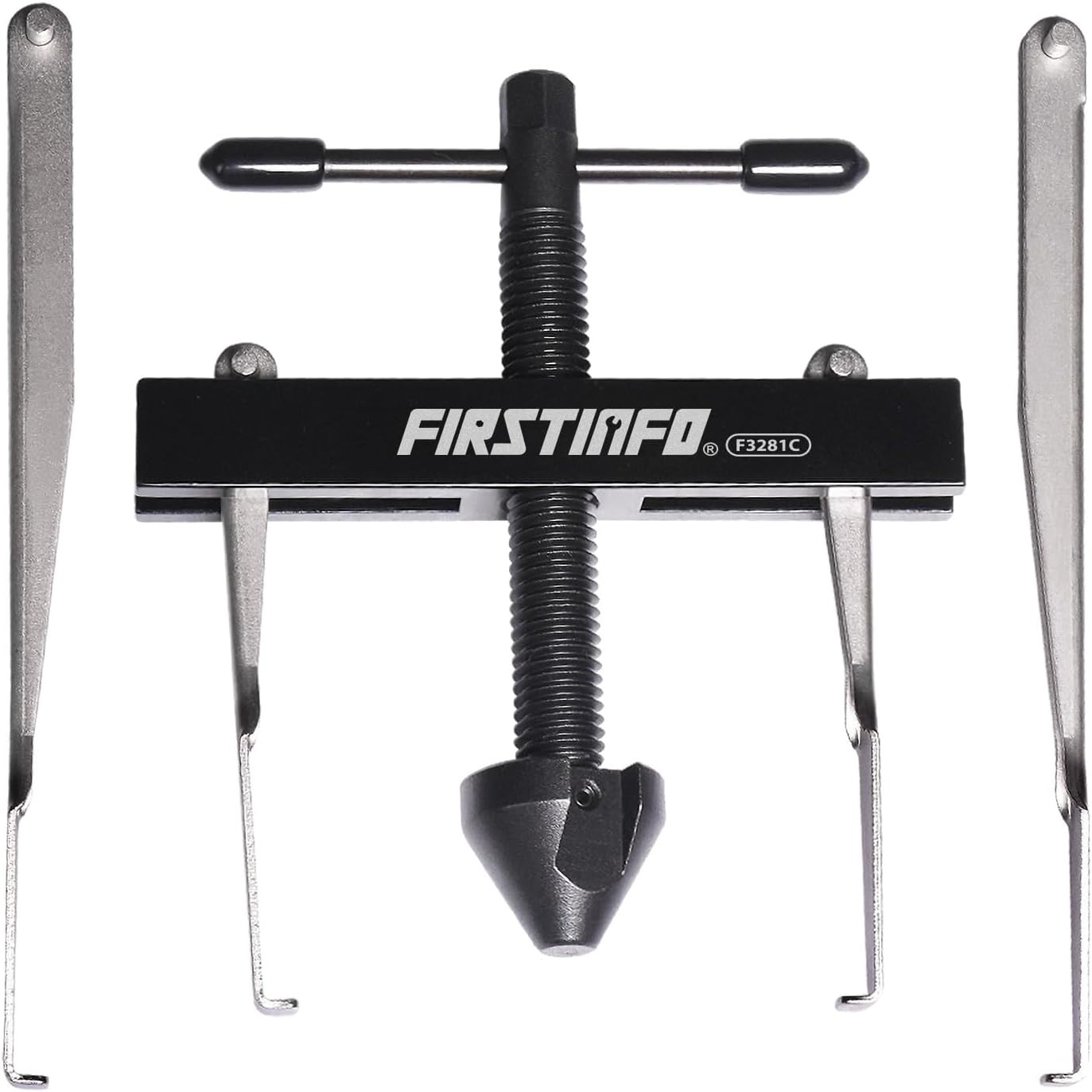 FIRSTINFO Crankshaft Camshaft Seal Remover Separator Puller with 2 Pairs of H…