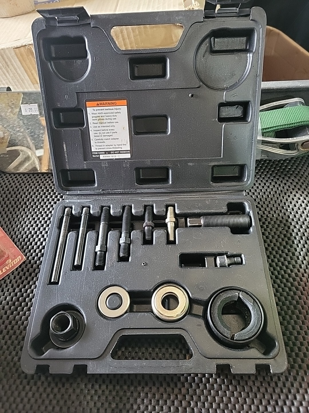 PITTSBURG PULLEY REMOVER AND INSTALLER SET 63068 (G124191-1 (N) FF-3)