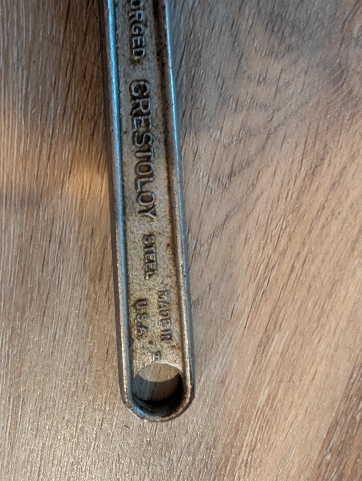 Vintage Crescent Tools «Crestoloy» 8″ Adjustable Wrench – NICE – USA