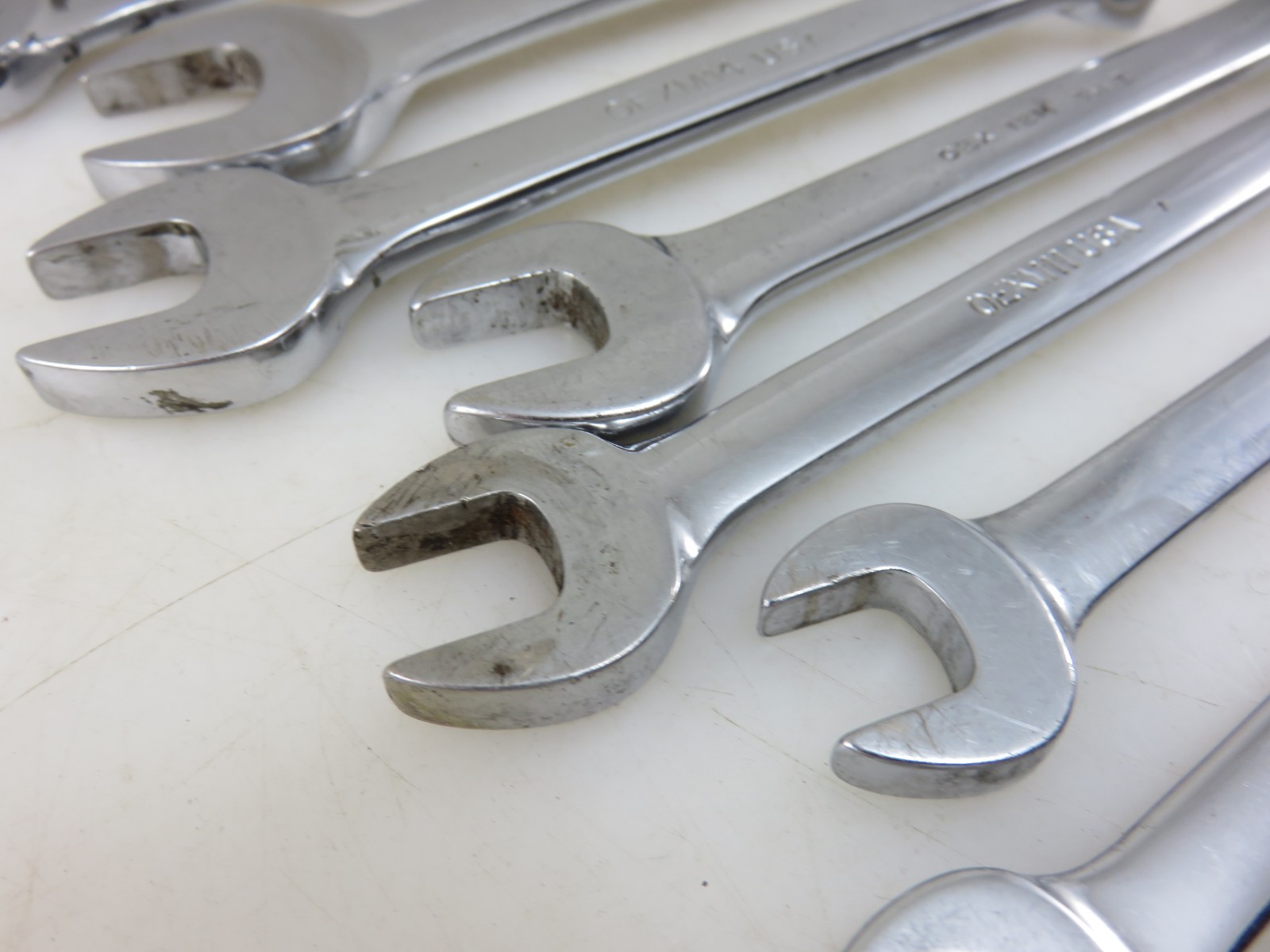 Snap-On OEXM SHORT Metric Combination Wrench 9mm-18mm 7pc Set Made In USA