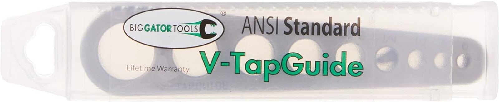 Lightweight V-Tap Guide for Accurate Tapping – 0-80 to 5/8″, Pocket Size