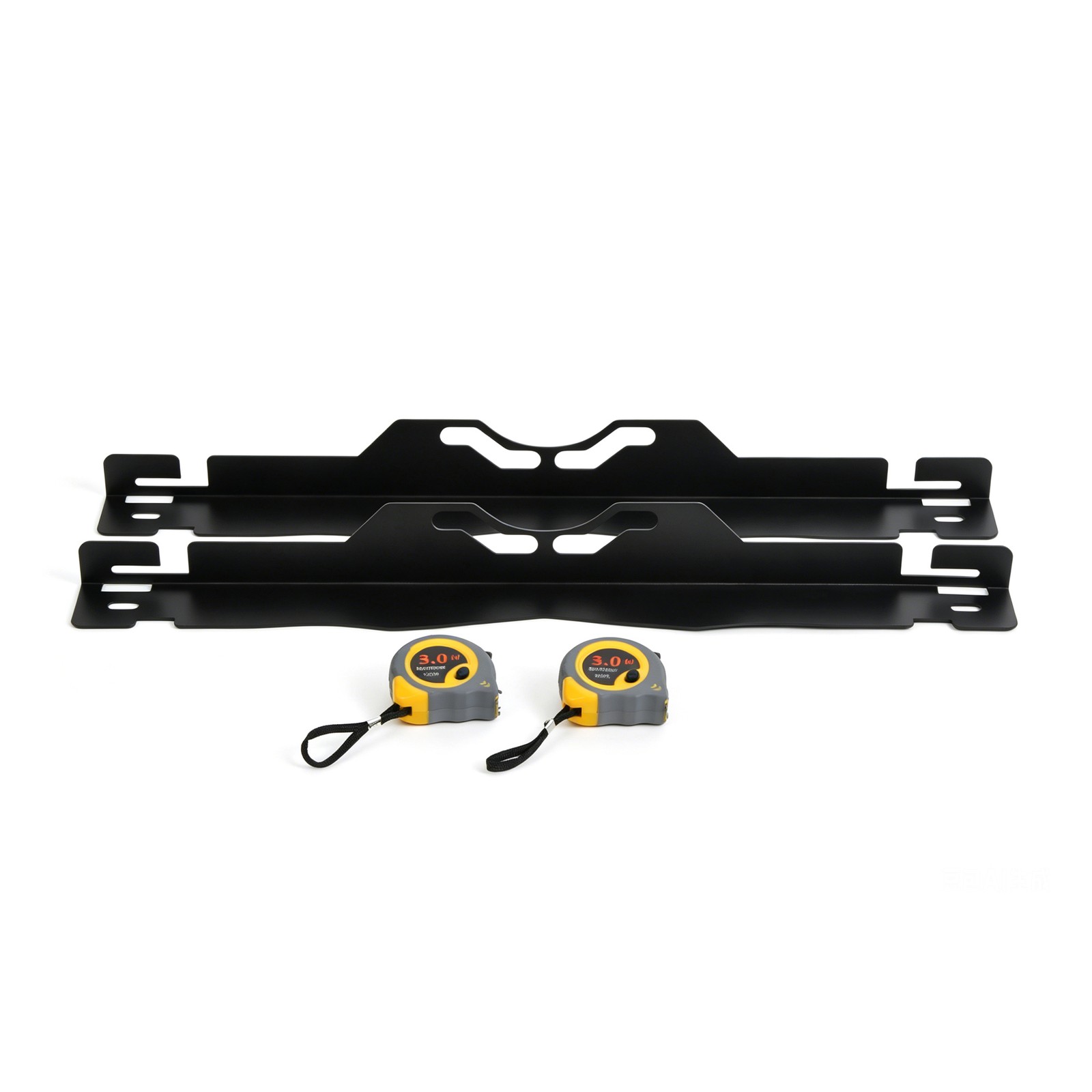 2pcs Wheel Alignment Tool Plate Toe Alignment Plates Hanging Holes Tape Measures