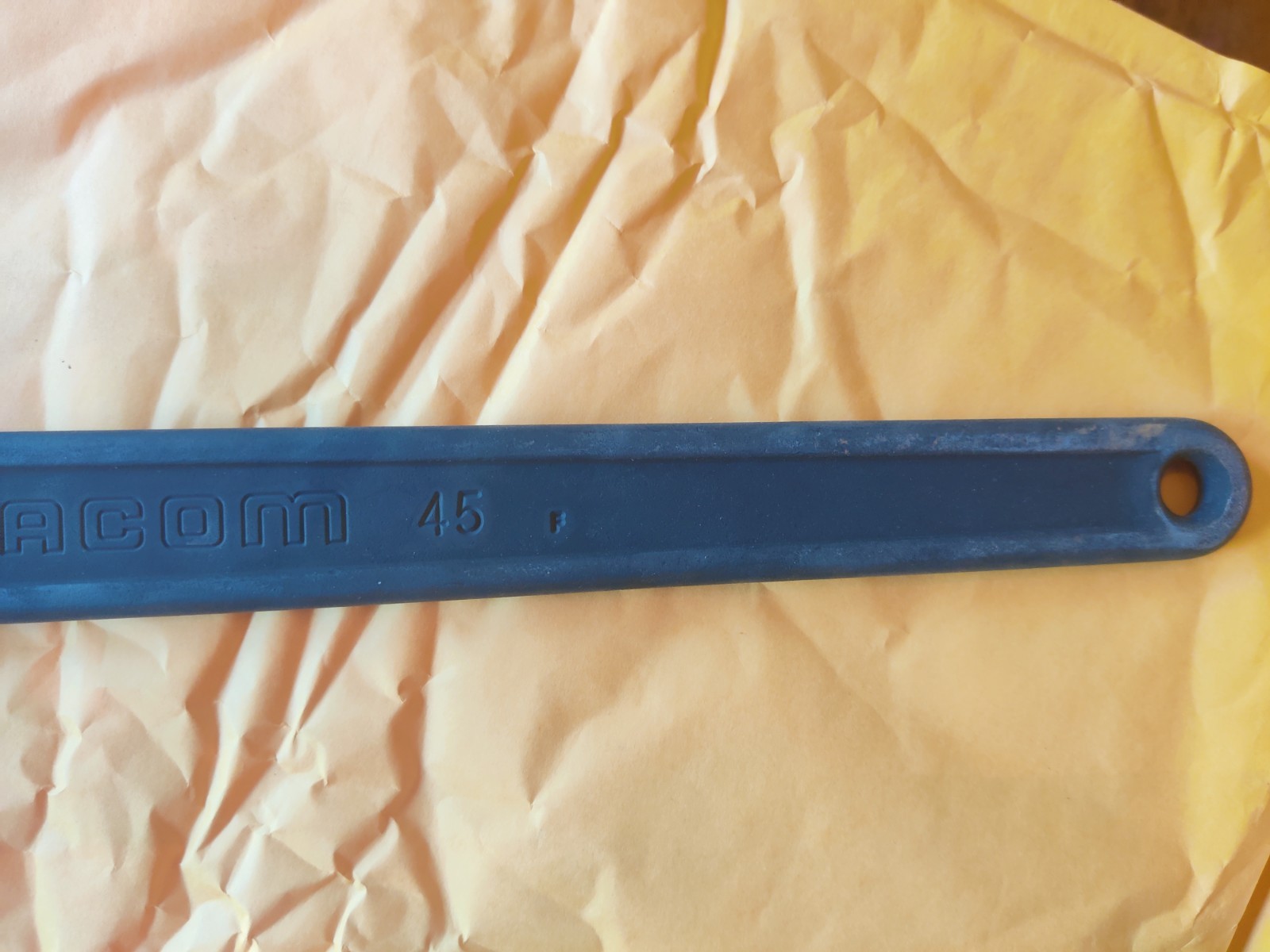 Facom 46mm Open End Wrench 45 F Heavy Duty Industrial Black Oxide Spanner France