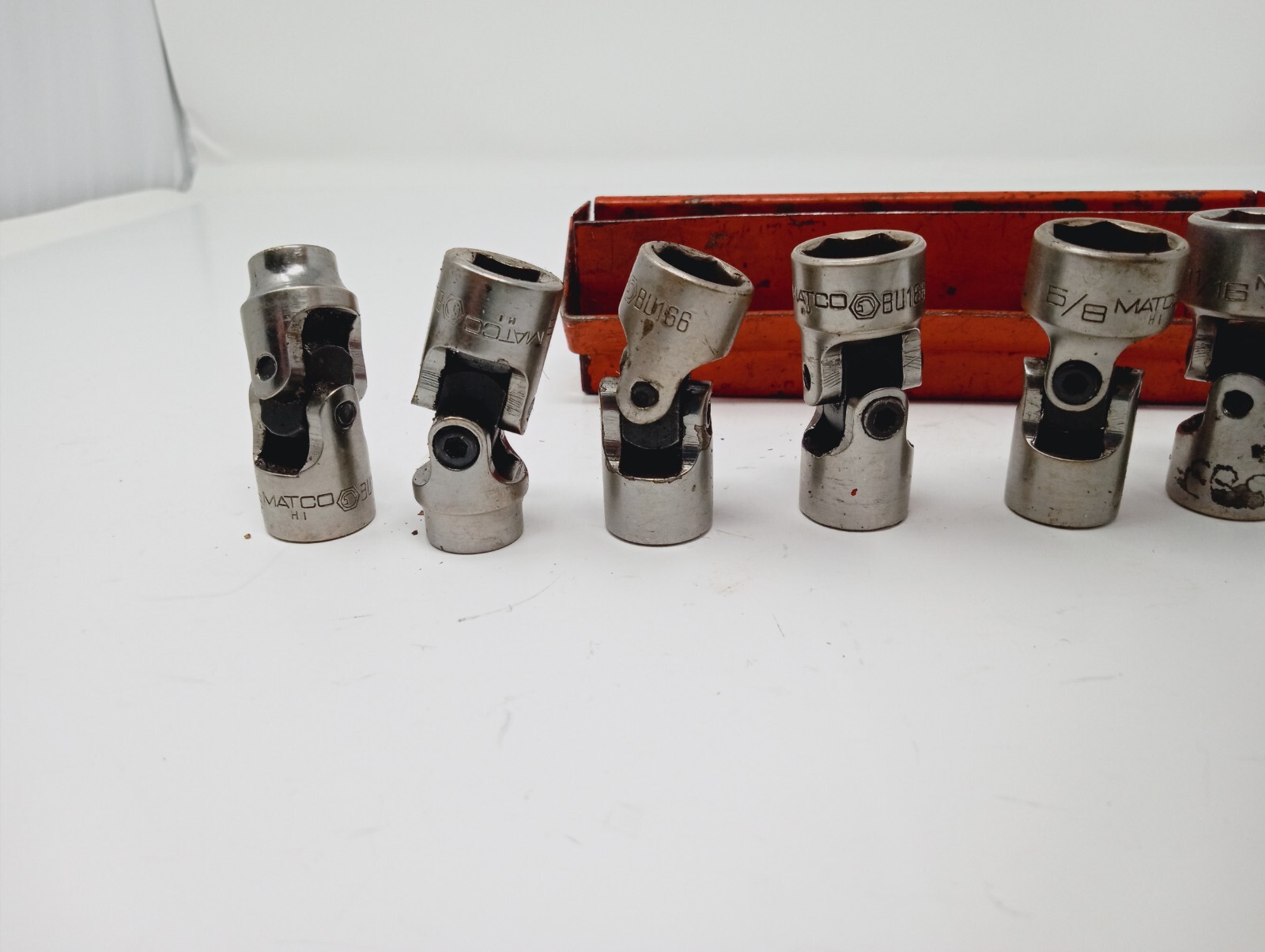 Matco Tools USA 7pc 3/8″ Drive Swivel Socket Set – 3/8″ BU126 to 3/4″ BU246