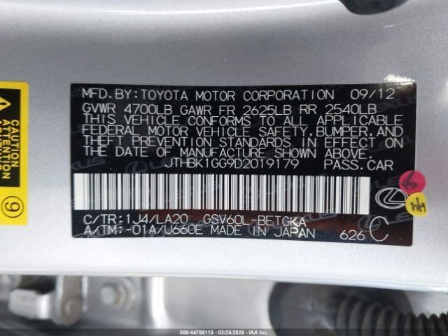 ES350 2013 Tools 838424