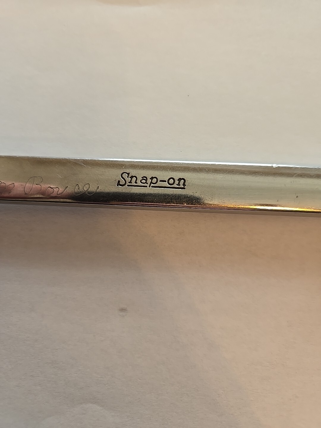 Snap On 5/8″ Chrome Open/Flare Nut End Wrench RXS20