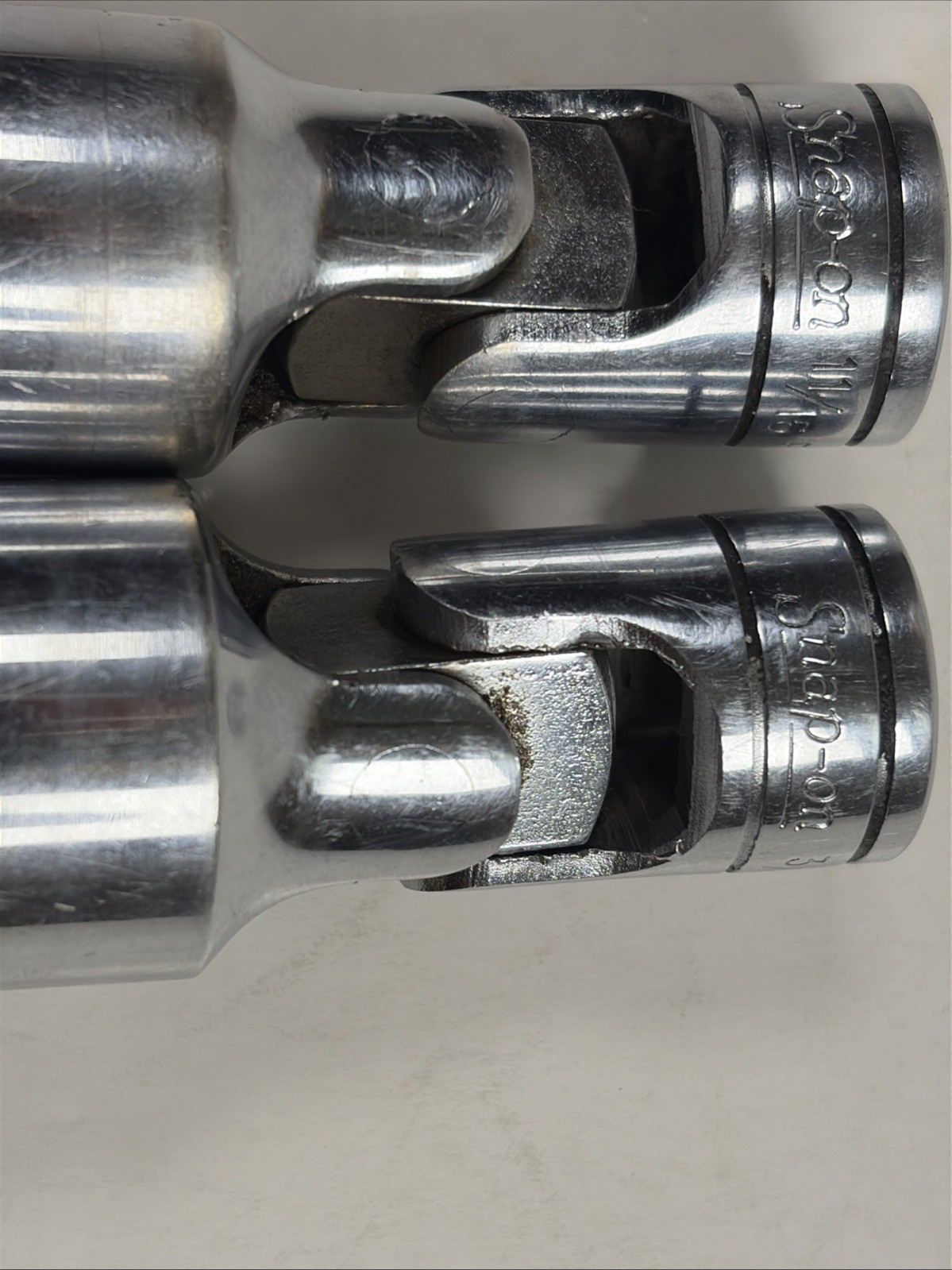 Snap-on FS24 & FS 22 Swivel Sockets 3/8″ Drive 6 Pt Universal Chrome