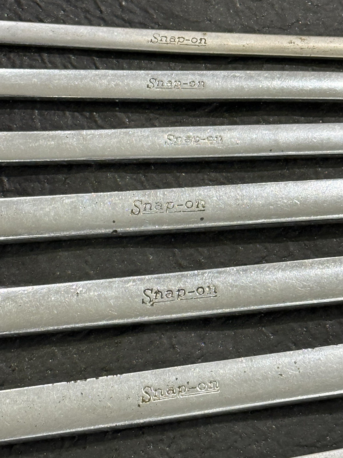 Snap-on Tools 8 pc SAE Combo Wrench Set 5/16″ – 3/4” OSH10 to OSH24, USA MADE