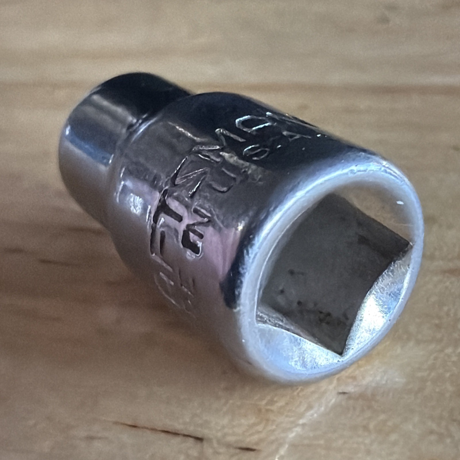 Craftsman 6mm Shallow Socket 1/4″ Drive 6 Point EE Series 43502 Made in USA