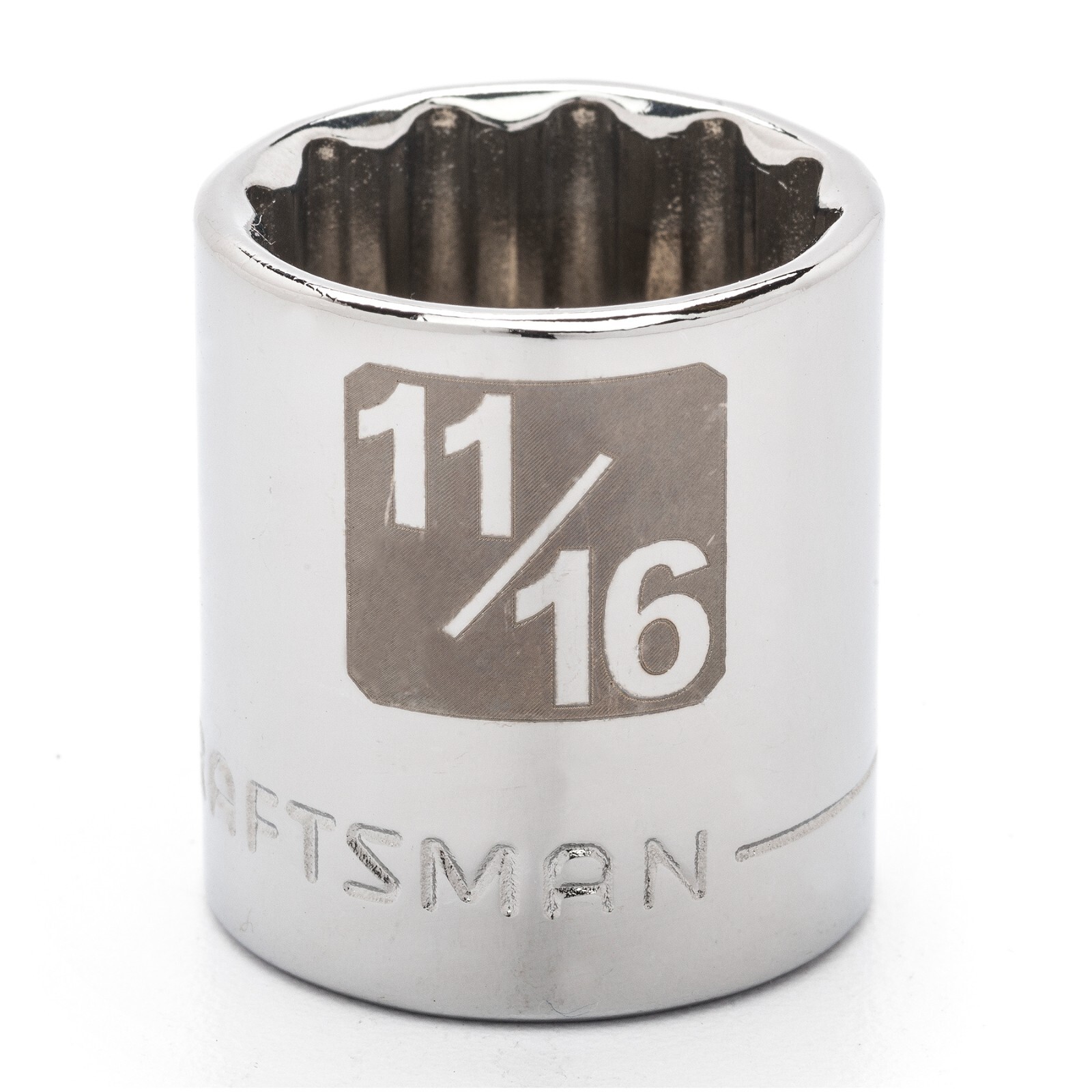 Easy Read Sockets -Craftsman- 1/2 Drive 12 Point – Shallow Metric MM / SAE Inch