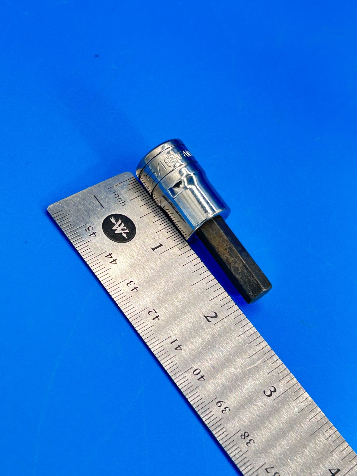 Snap-on Hex Bit Socket 3/8” Drive 5/16” SAE FA10E USA J-9-9