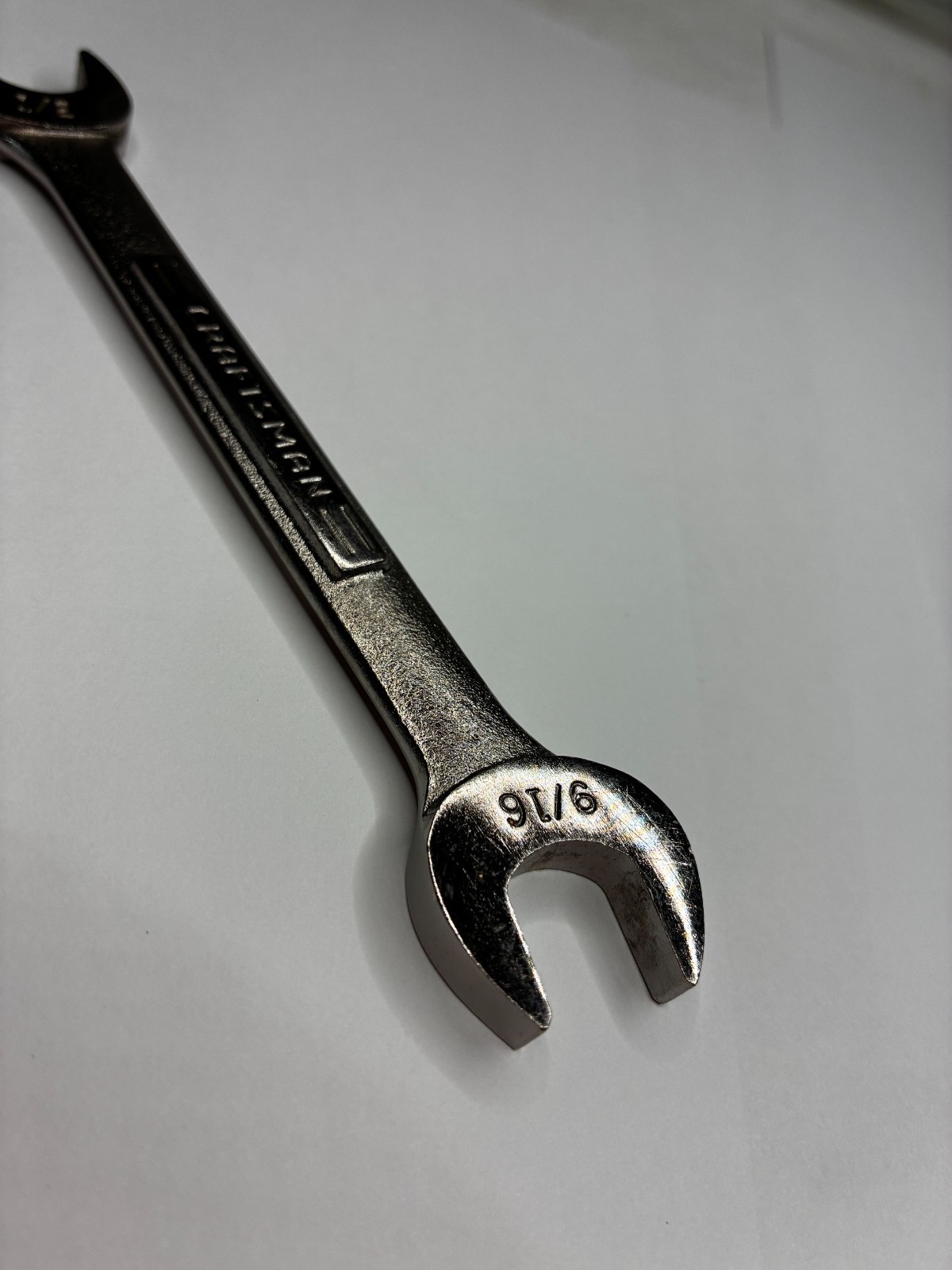 Craftsman VV 44579 Double Open End Wrench 1/2 x 9/16 USA