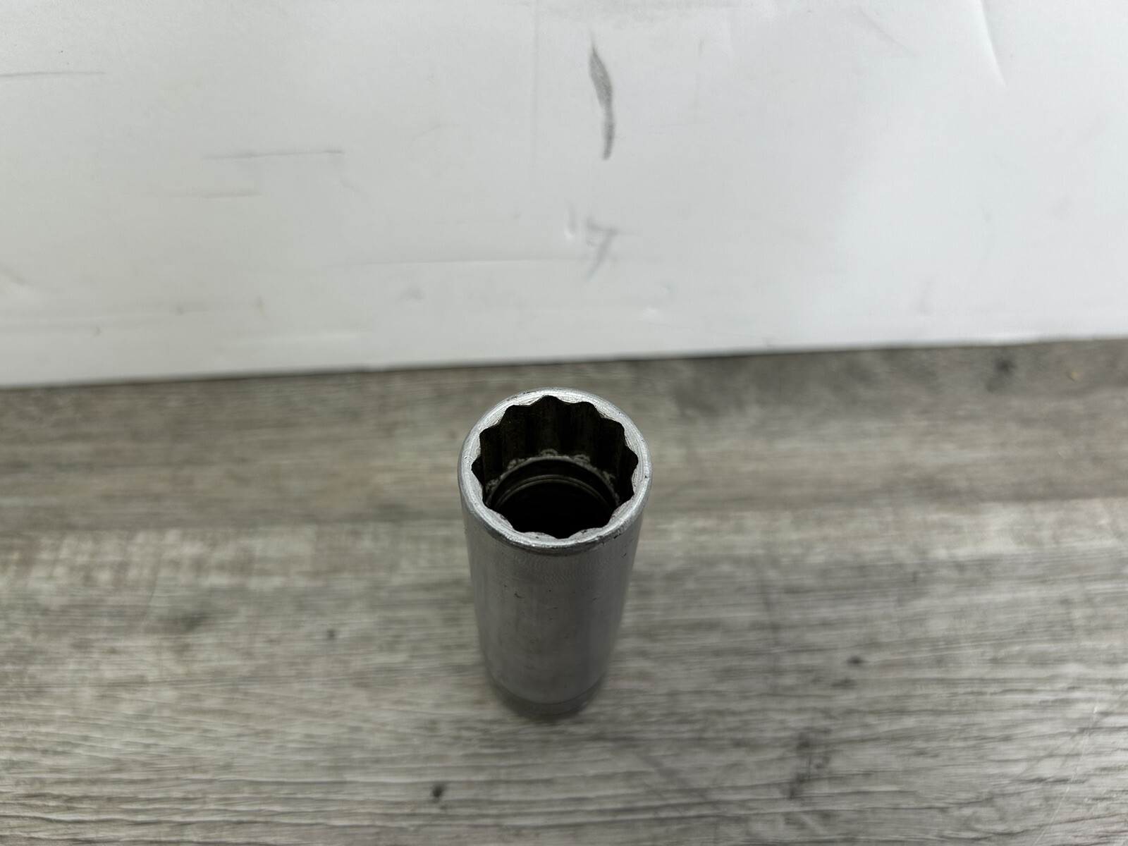 Vintage Snap-on USA 13/16″ 12 Point Deep Chrome Socket 3/8″ Drive S261