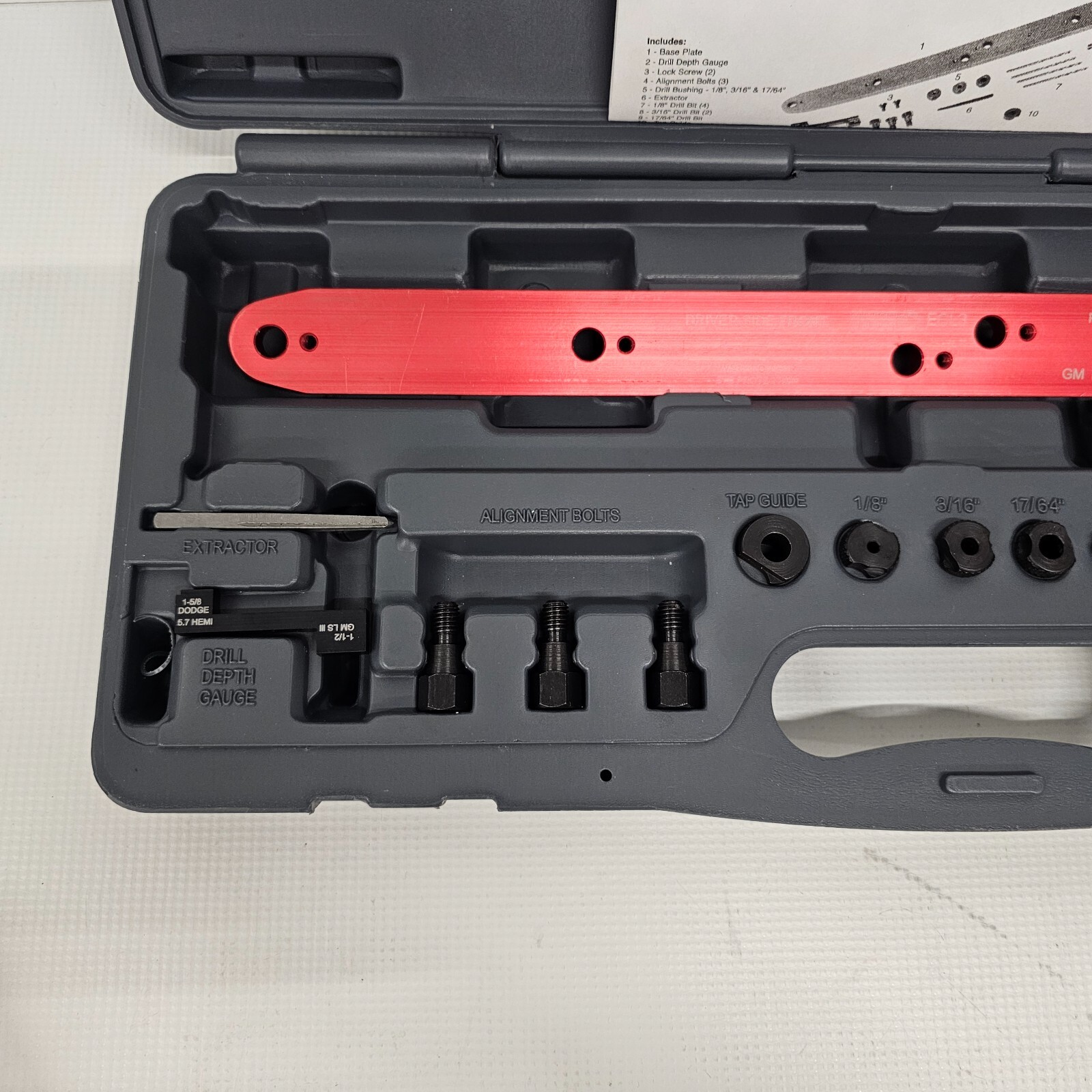 Matco Tools Drill template for Chevy LSIII GM 4.8L 5.3L 6.0L – ECL3