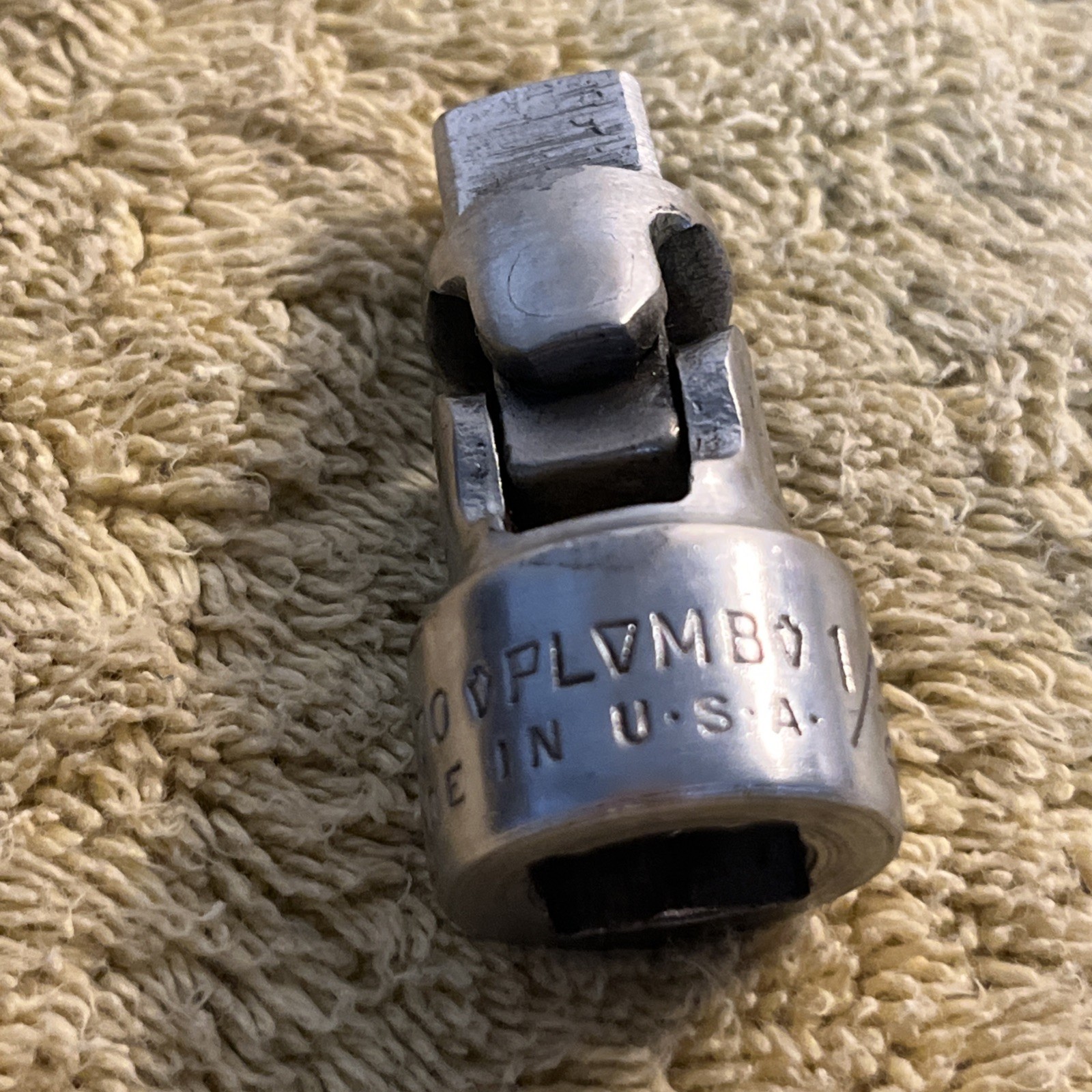 1939-45 Plomb Tools 5449 1/2 Drive Ratchet & 5470 Universal Swivel & 5460 2 1/2″