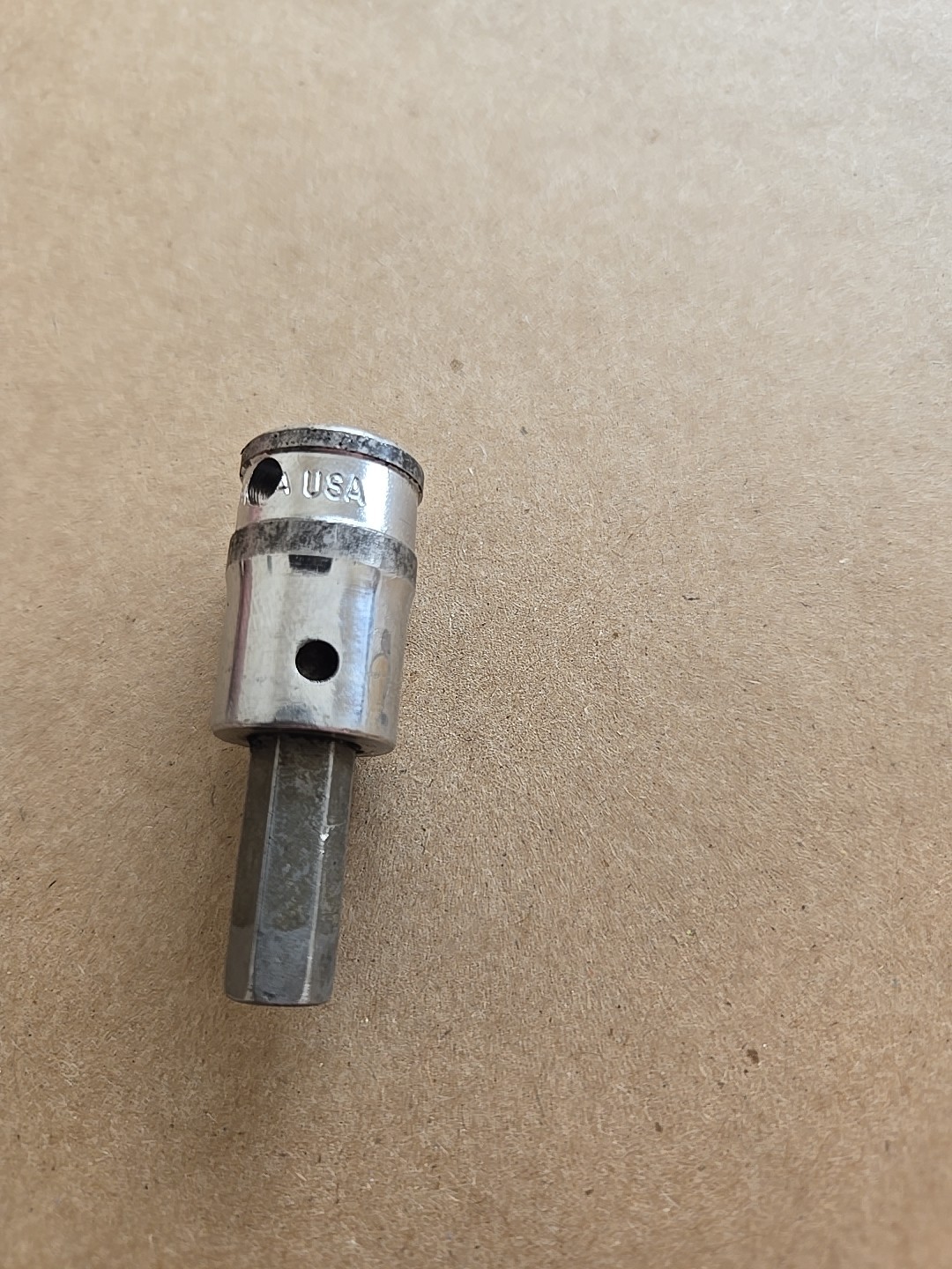 Snap On Vintage 3/8″ Drive 8MM Metric Hex Bit Driver Socket FAM8A