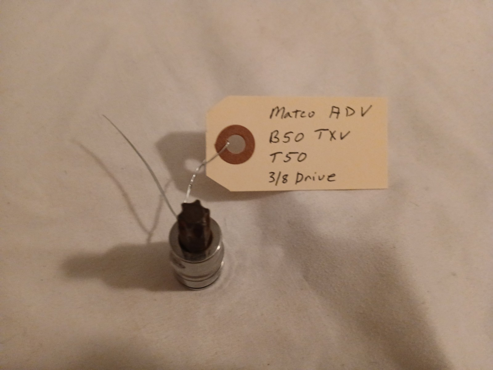 Matco ADV torx socket bit B50TXV, T50, 3/8 drive