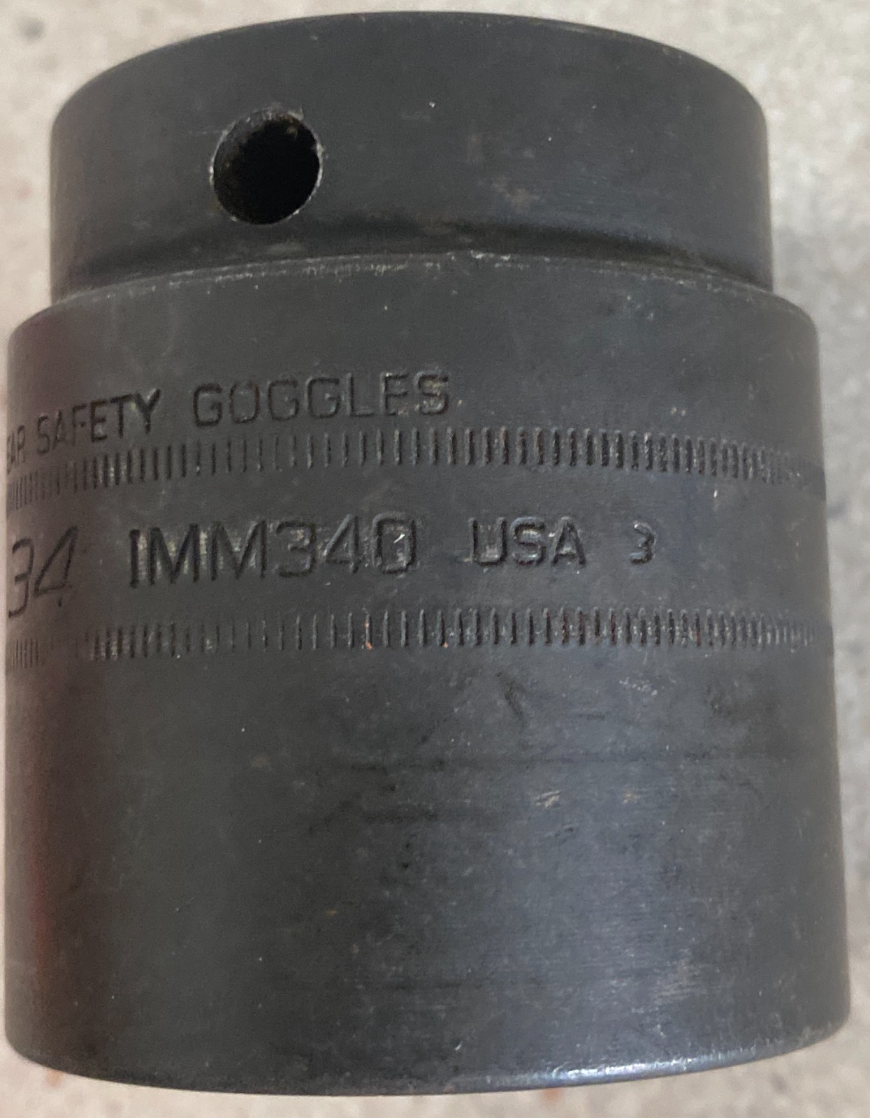 Snap On IMM340 34mm 1/2″ Drive Impact Socket 6 Point Shallow Used