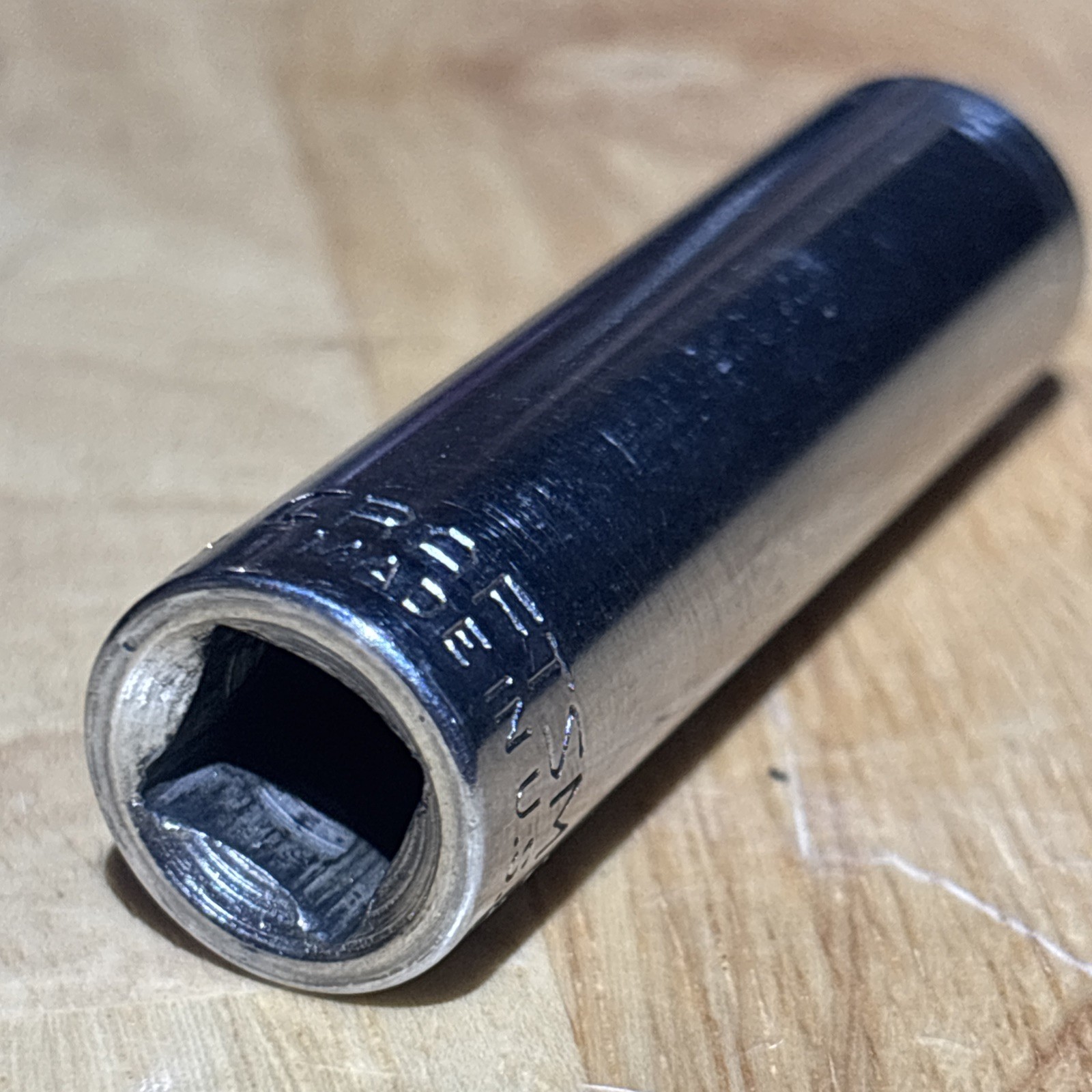 Craftsman 1/2″ Deep Socket 3/8″ Drive 12 Point VV Series 43312 USA