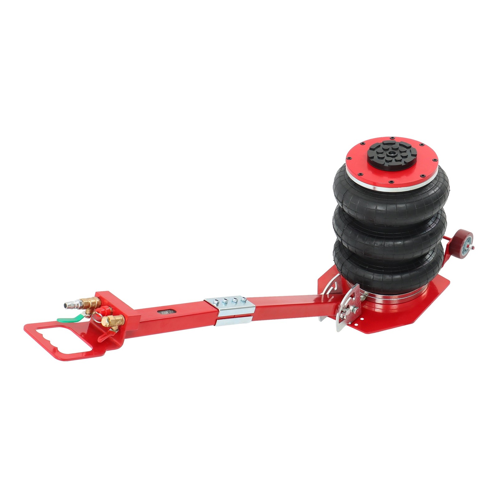 Labwork Triple Bag Air Jack Pneumatic Jack 17.7″ Car SUV Lifting 3 Ton/6600 lbs