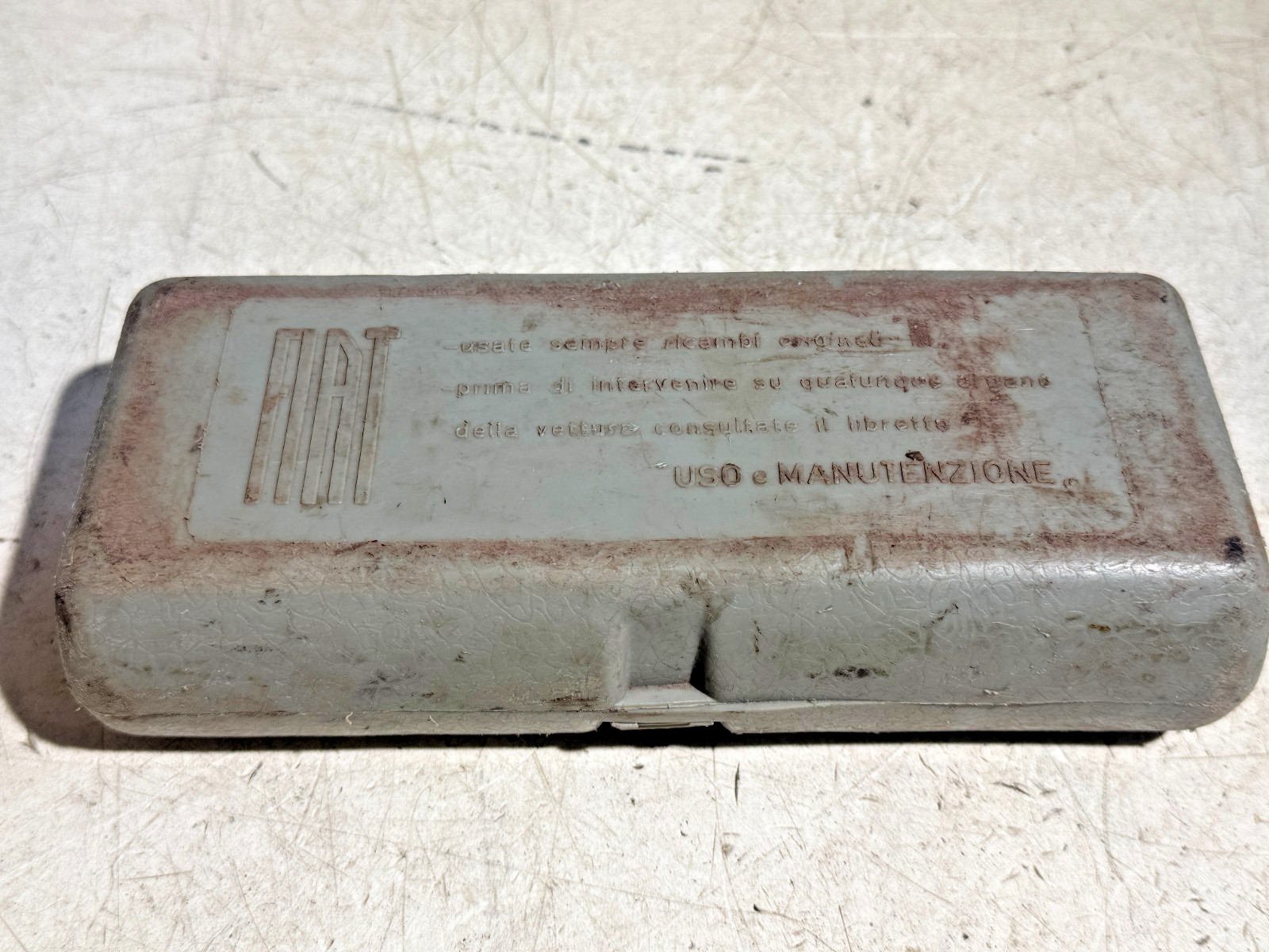Vintage Fiat 500 600 850 124 127 128 Tool Kit Set – missing 1 tool