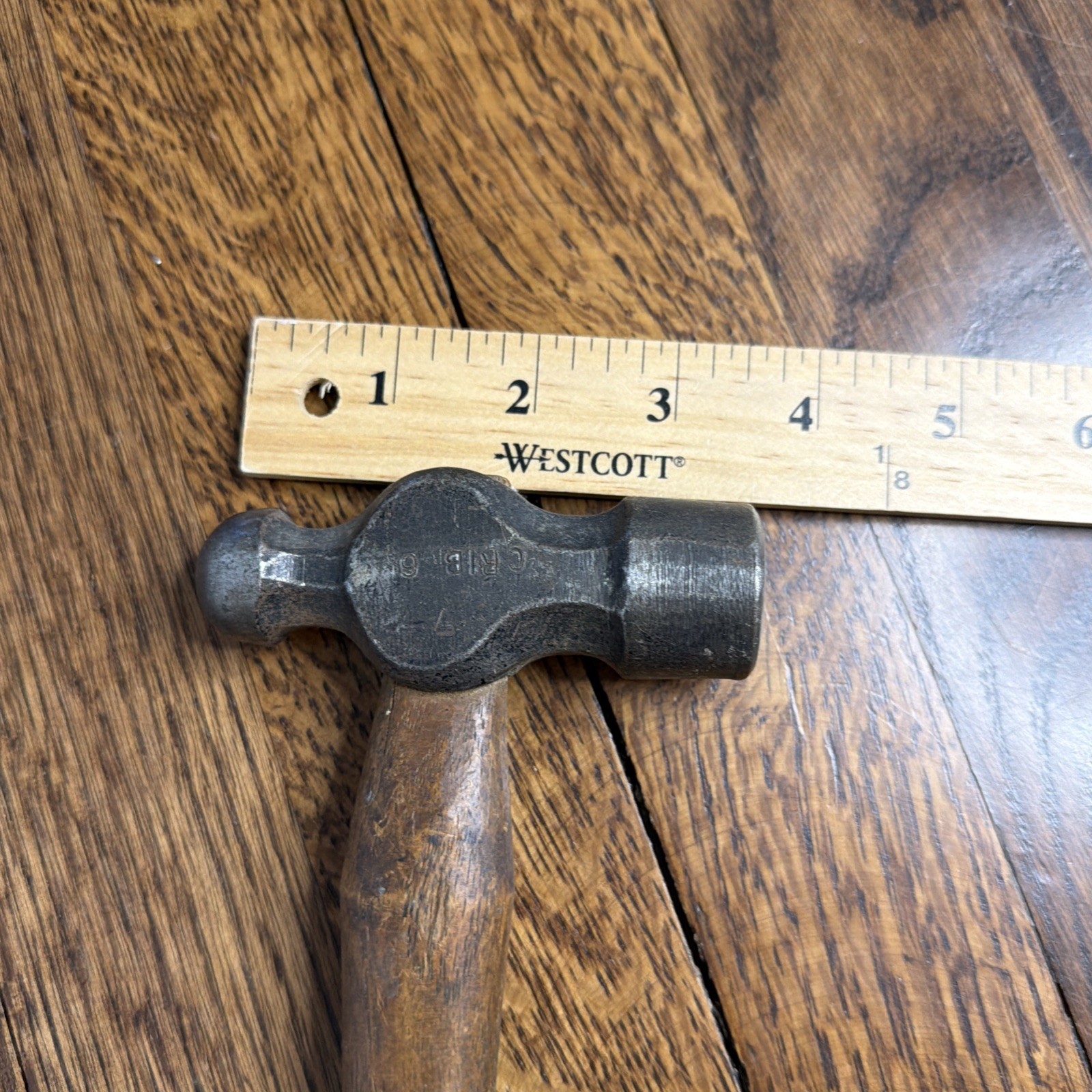 Vintage CRIB Ball Peen 6 Oz Hammer Made in USA