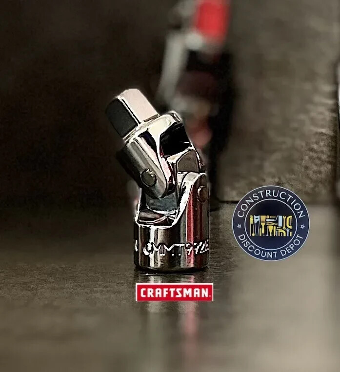 Craftsman 3 Piece Universal Joint Set 1/4-in 3/8-in 1/2-in CMMT99277