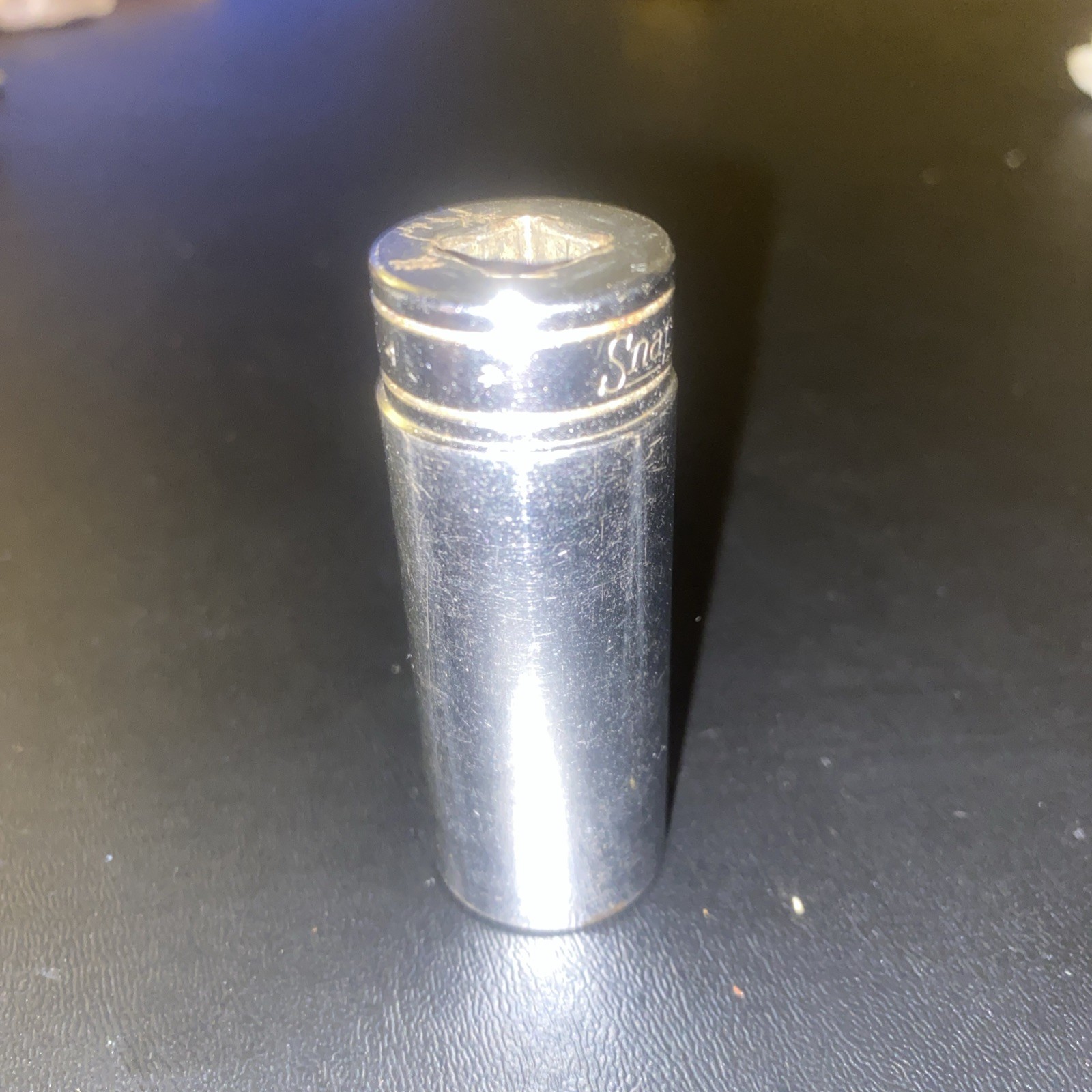 Snap-on Tools SFS241 3/8″ Drive 3/4″ SAE 6-Point Deep Chrome Socket USA Snap On