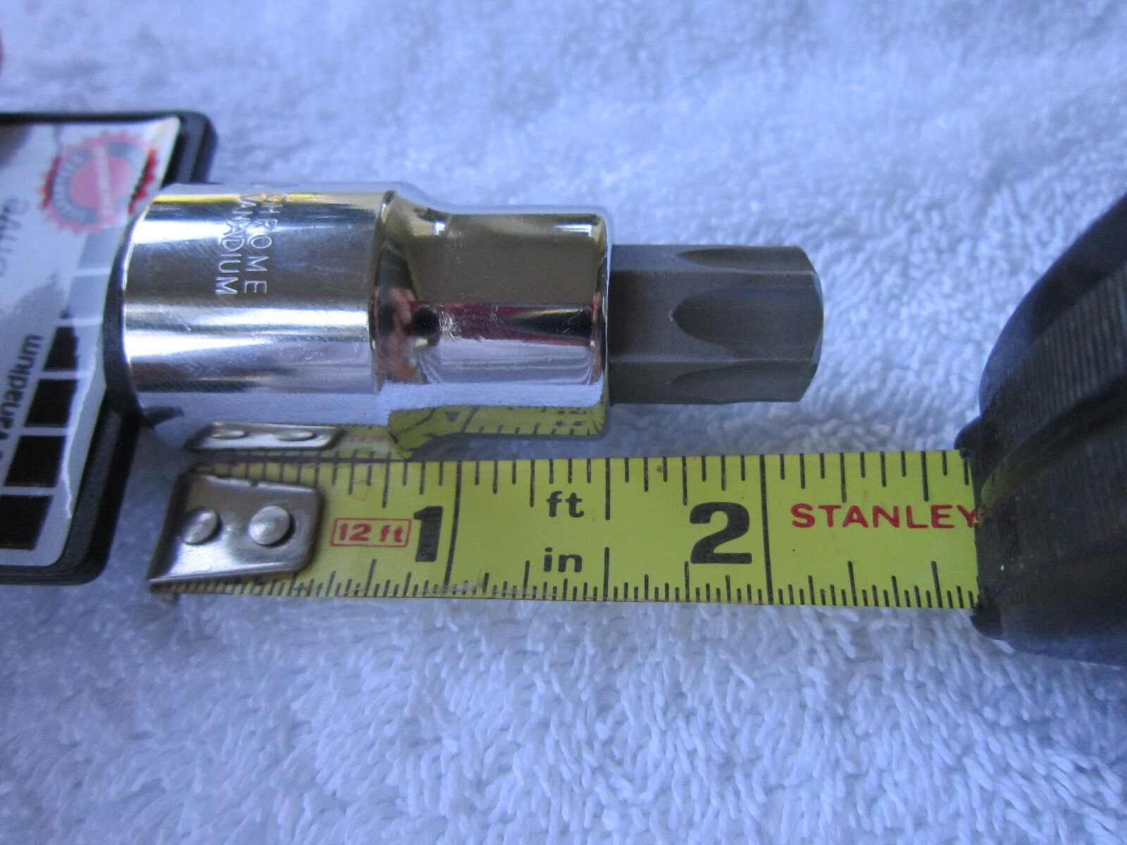 Thorsen – T60 (1/2″ Drive) Torx Star Bit Socket (Part # 58360) **NEW** (T-60)
