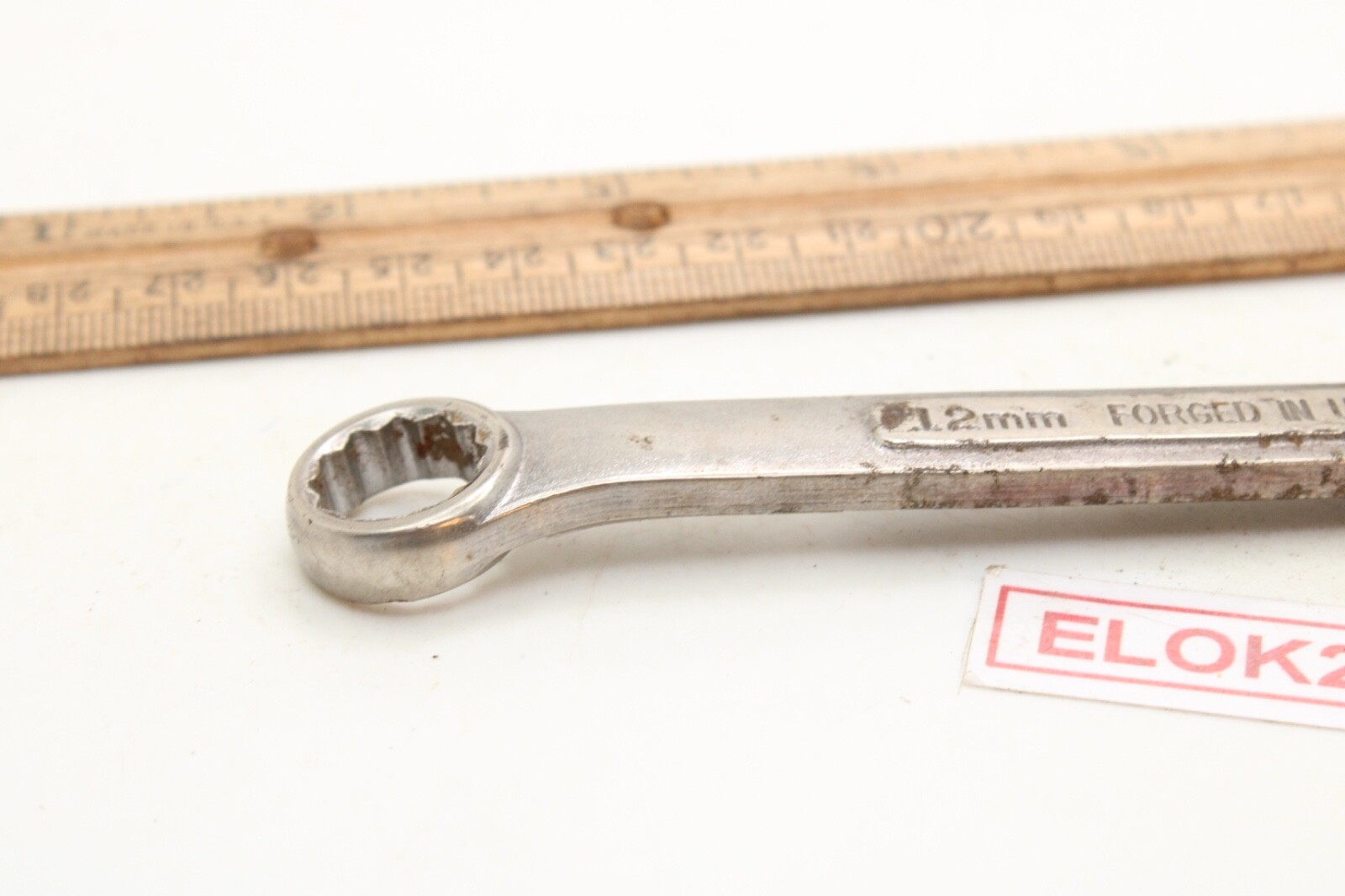 Craftsman -V^-42916 12mm 12 Point Metric Combination Wrench USA