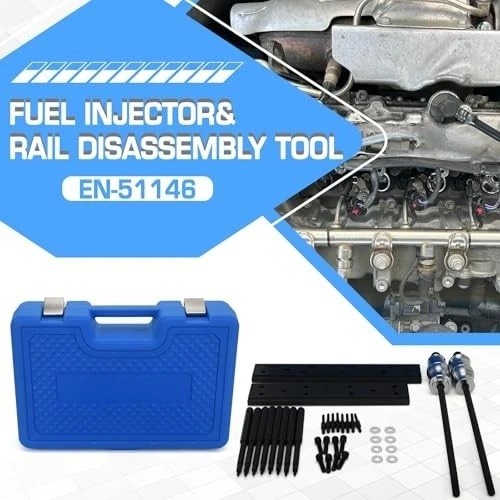 EN-51146 GM-51146 Fuel Injector Removal & Rail Assembly Replacer Master Tool Kit