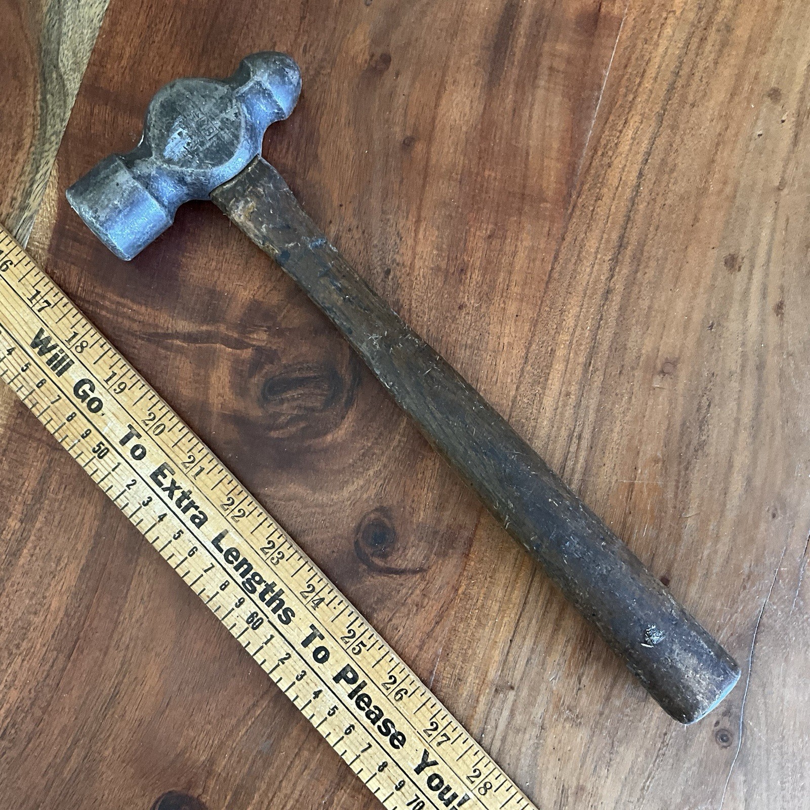 Vintage Plumb Plvmb Plomb 1-1/2″ lbs Ball Peen Hammer USA Made Tool