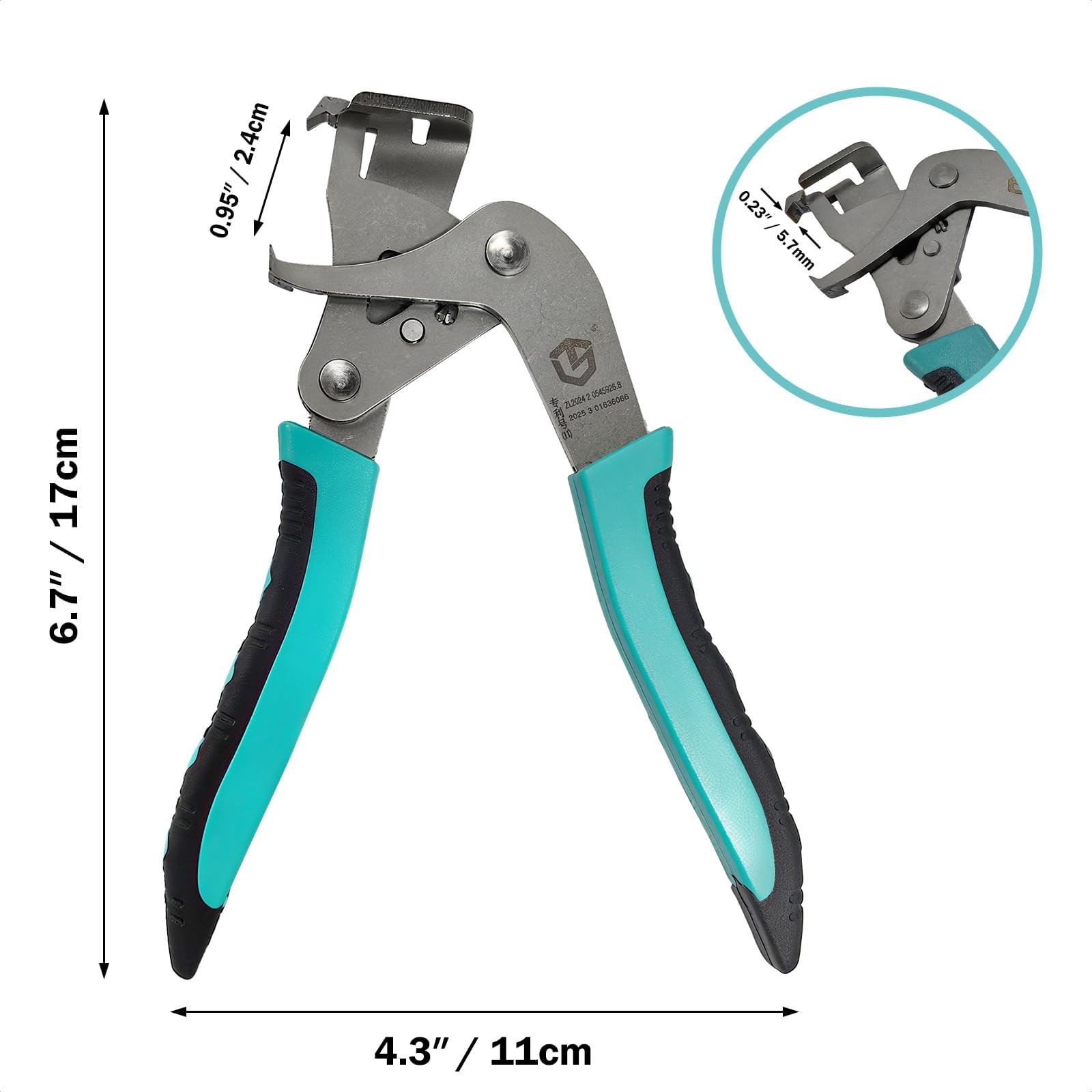 Car Clip Removal Pliers HeavyDuty Alloy Steel 1 pc for Auto Interior Trim