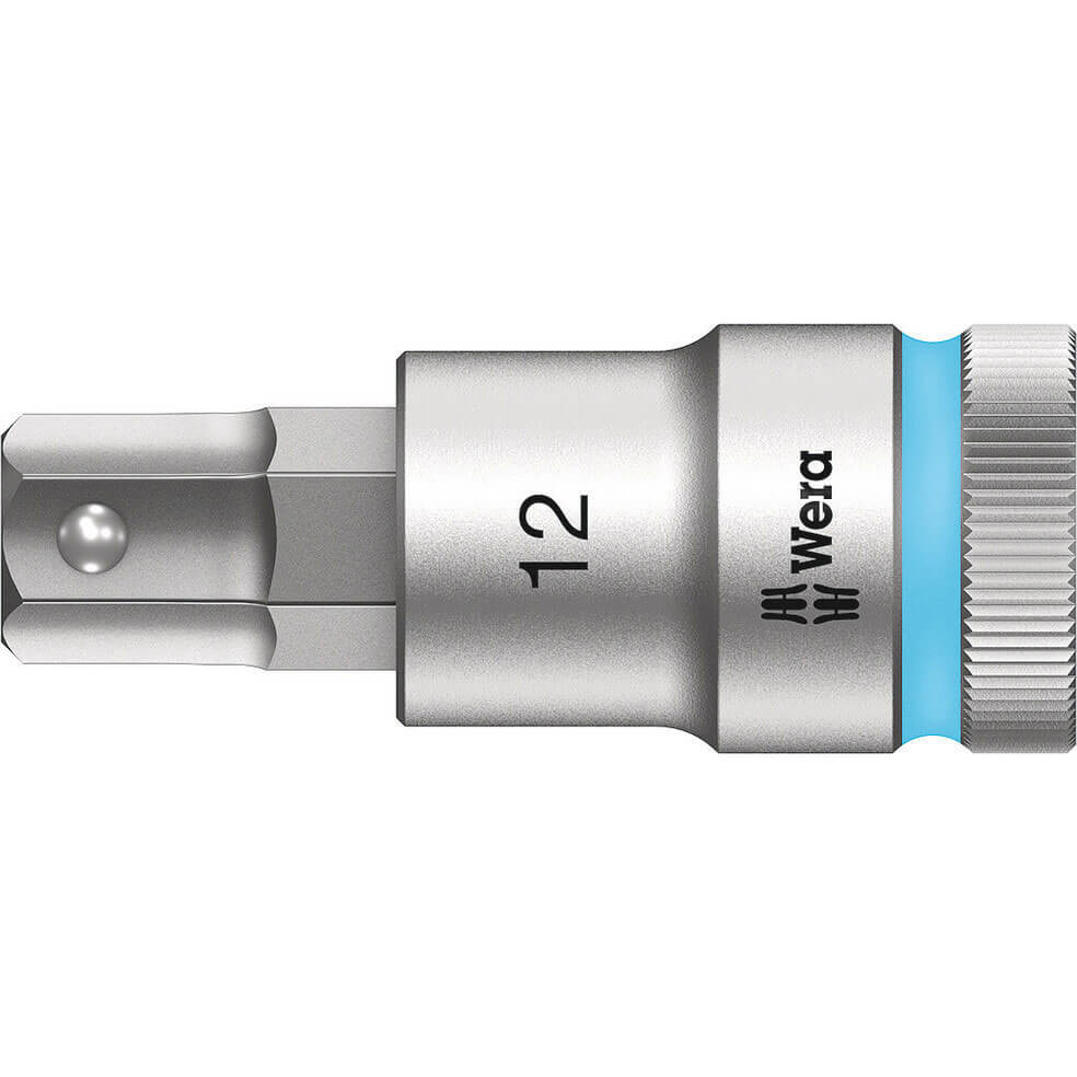 Wera 8740C HF Zyklop 1/2″ Drive Hexagon Socket Bit Metric 12mm