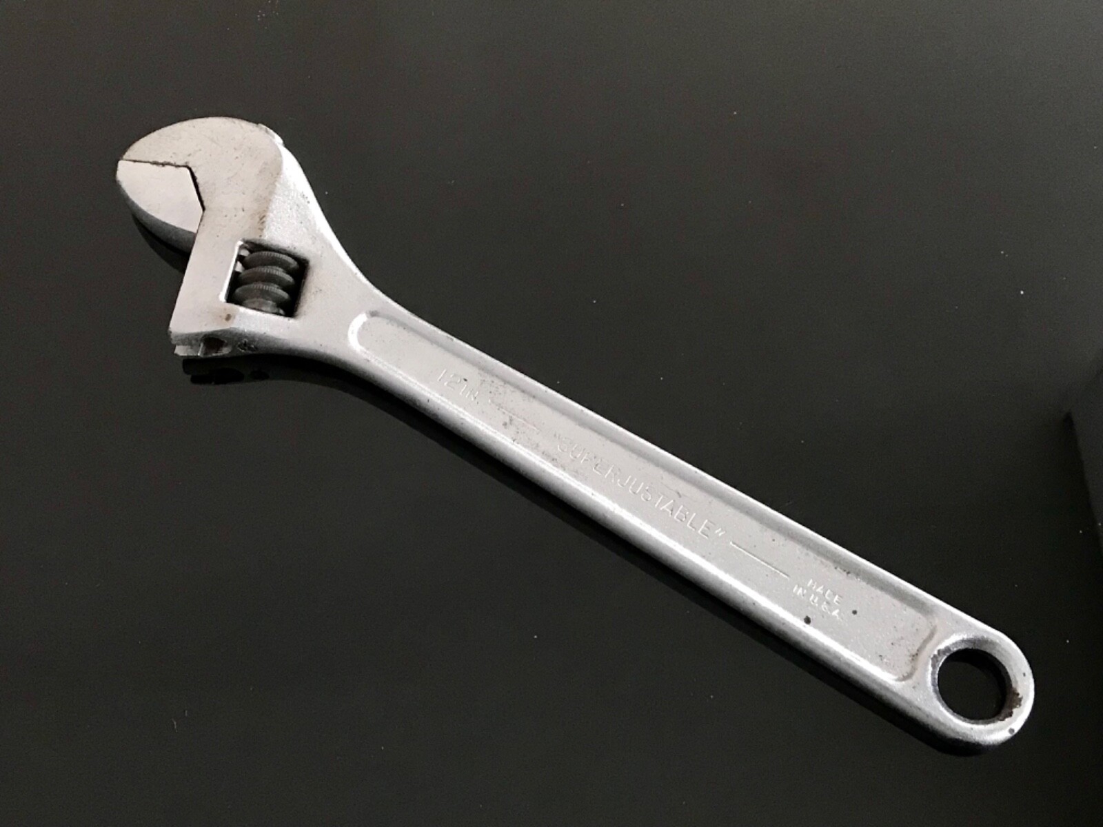 J.H. Williams & Co. Superjustable 12″ Adjustable Wrench AP-12 Made in USA 🇺🇸
