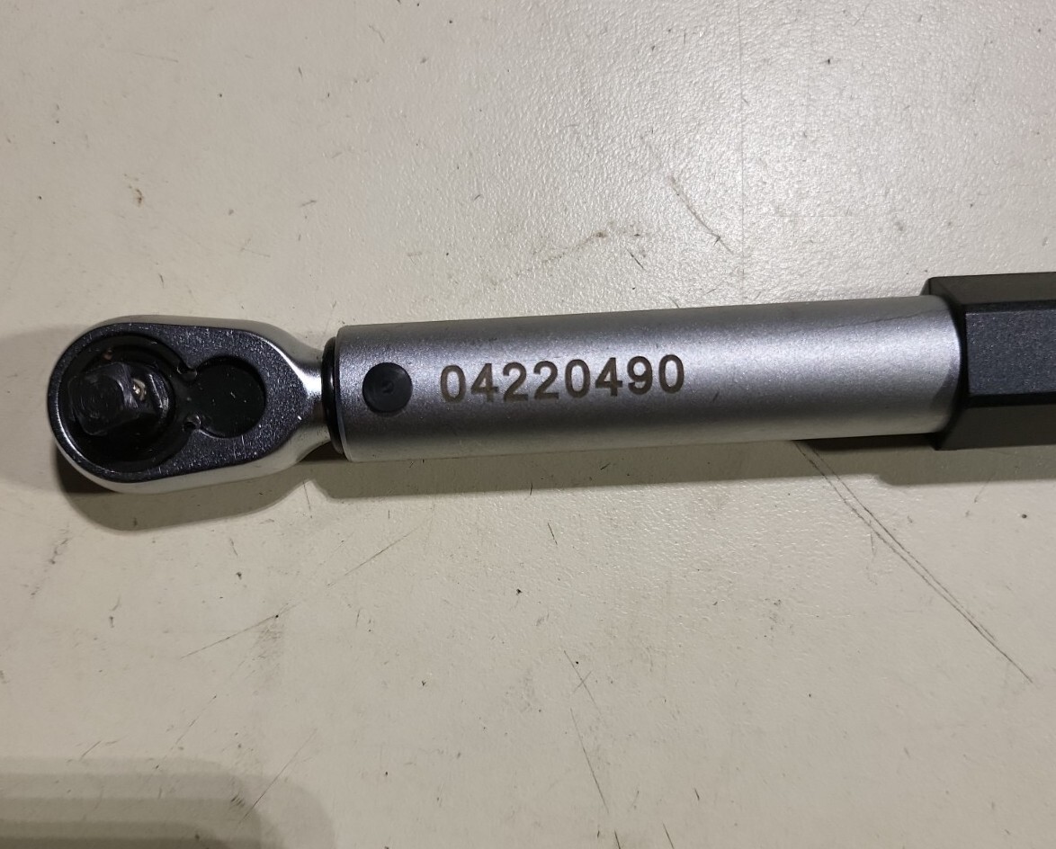 Steelman 1/4 in. Drive Adjustable Torque Wrench, 30 to 150 Inch Pounds 96196-B
