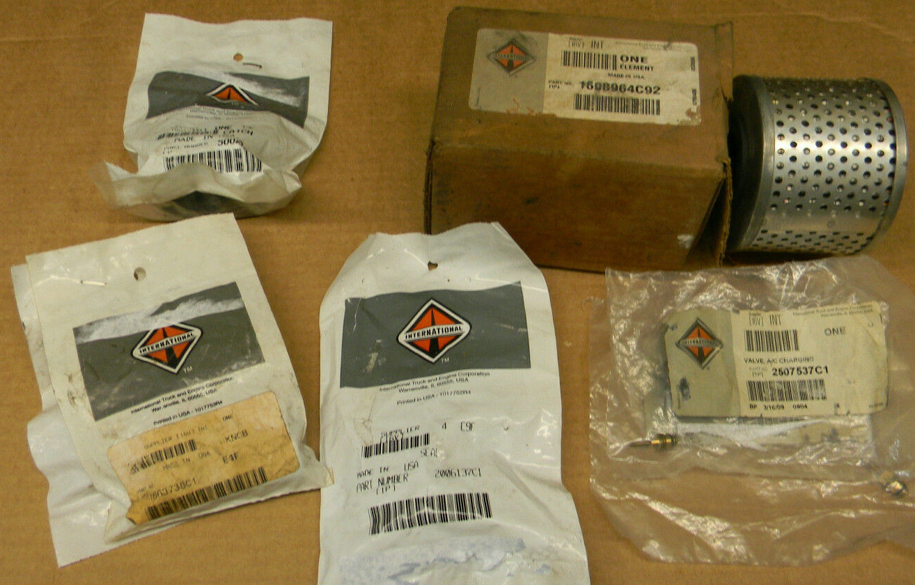 INTERNATIONAL TRUCK PARTS 7PC LOT