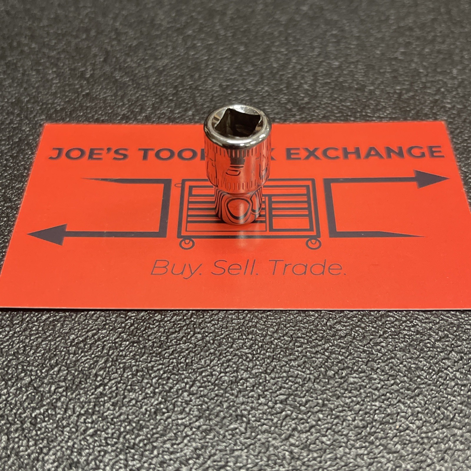 Snap On 1/4″ Drive 6MM 6PT Metric Shallow Chrome Socket USA TMM6