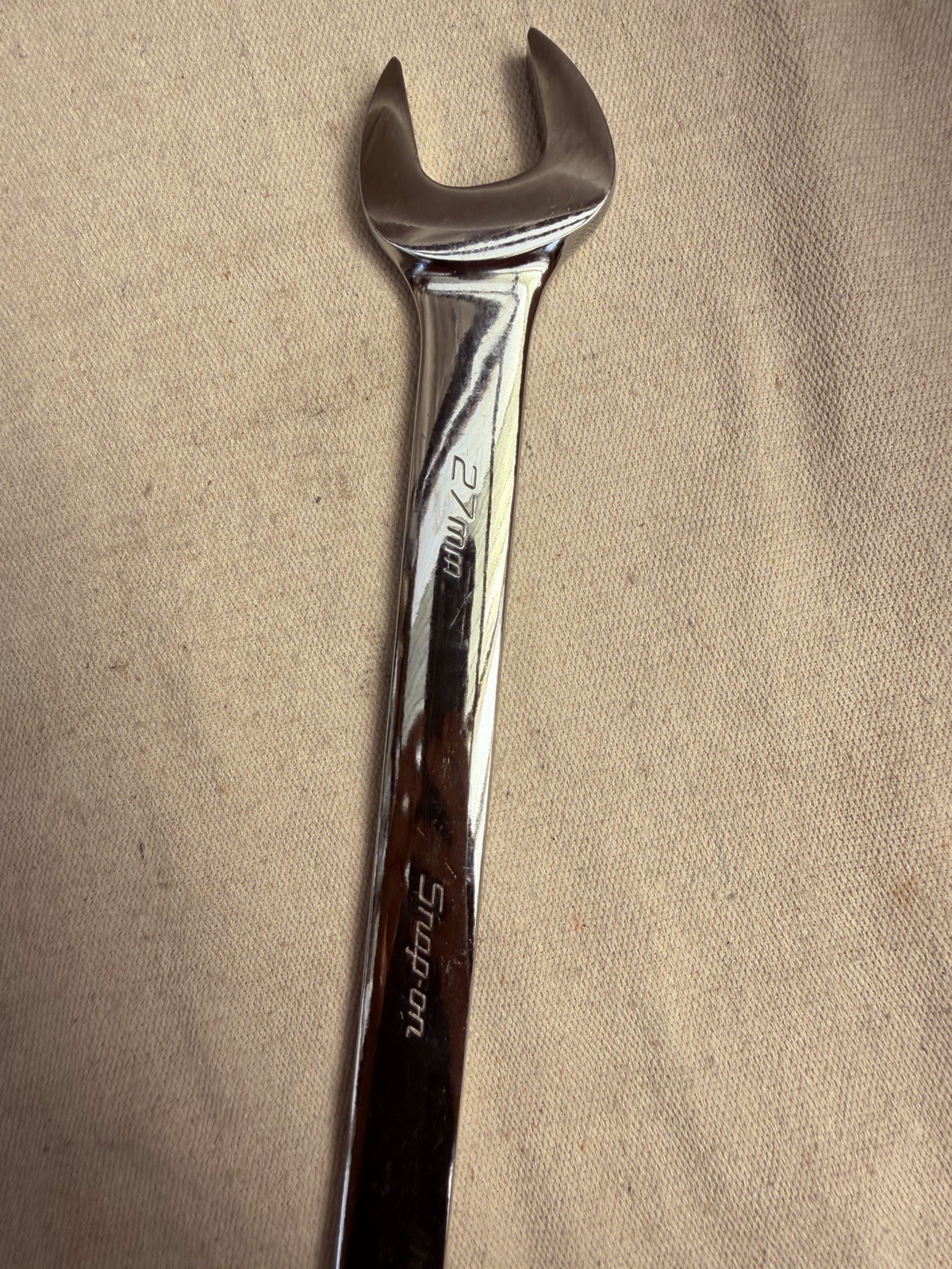 Snap-on 27 mm 12-Point Metric Combination Wrench OEXM270 USA