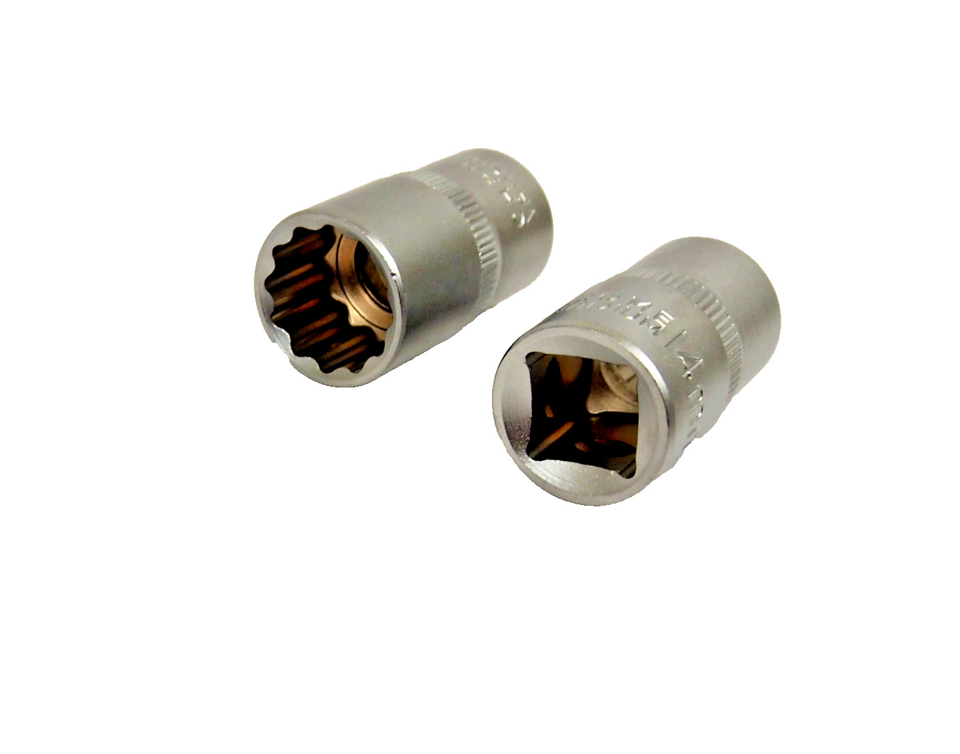 HOTECHE 13PC 1/2″ Drive Triple Square Spline Socket Set 8-16mm Female & Male