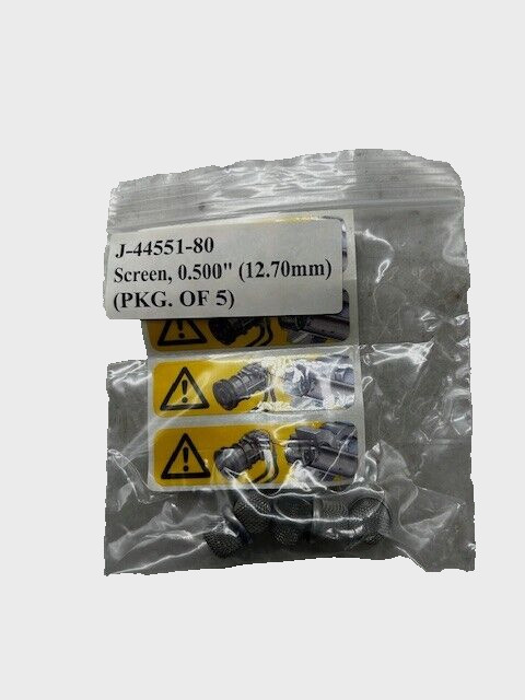 Kent Moore KM GM J-44551-80 0.500″ 12.70mm Screens Set of 5 231T
