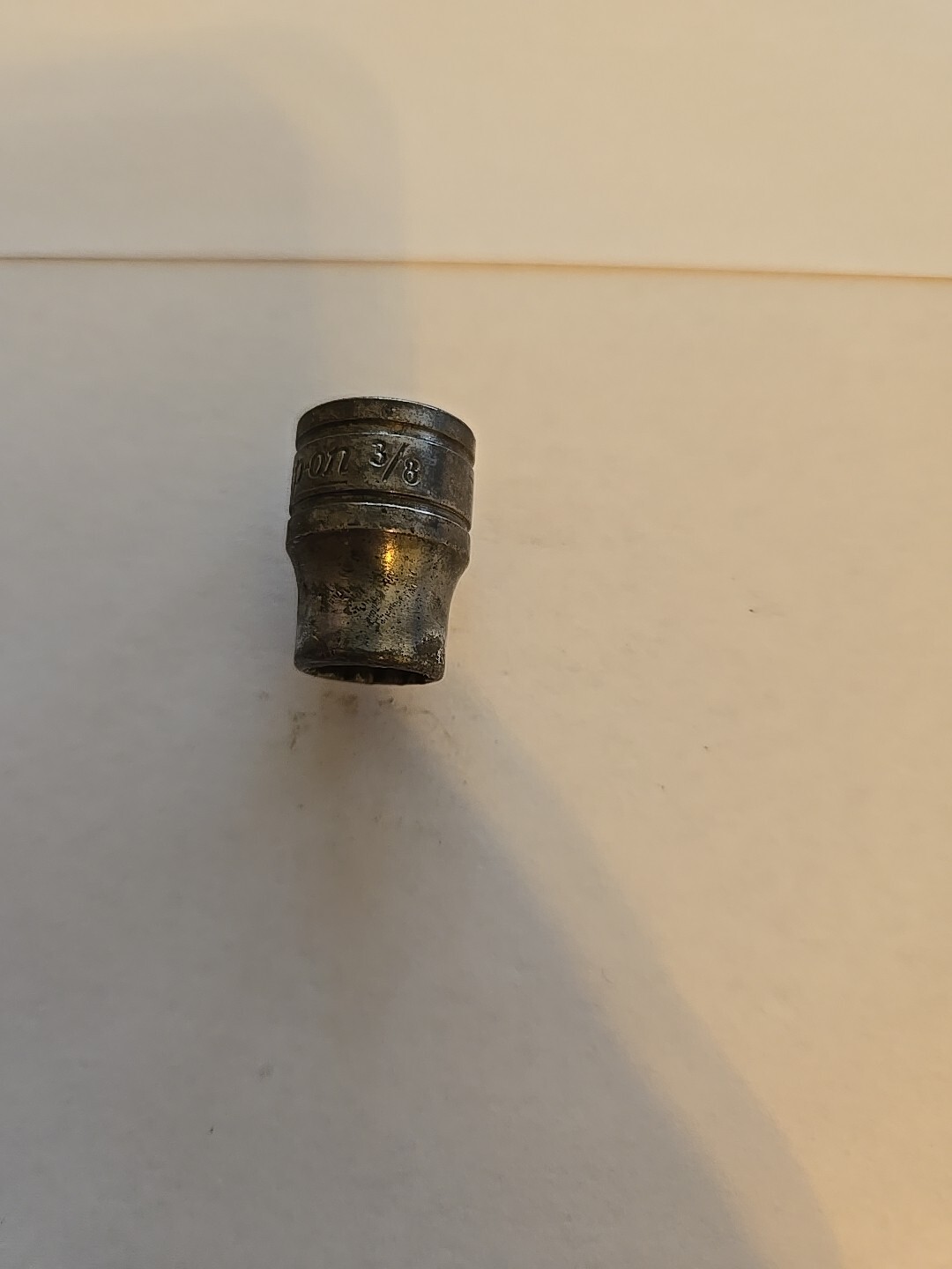 Snap On 3/8″ Drive 3/8″ 12PT SAE Shallow Chrome Socket USA Ugly F-121
