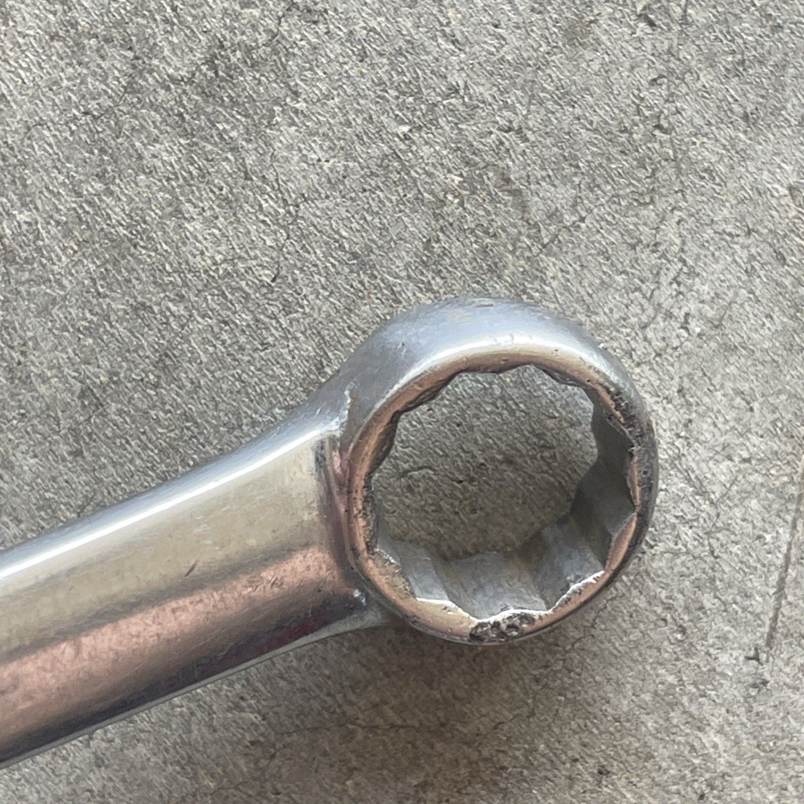 Snap-on OEX11M 11MM 12pt Point Short Combination Wrench Chrome USA