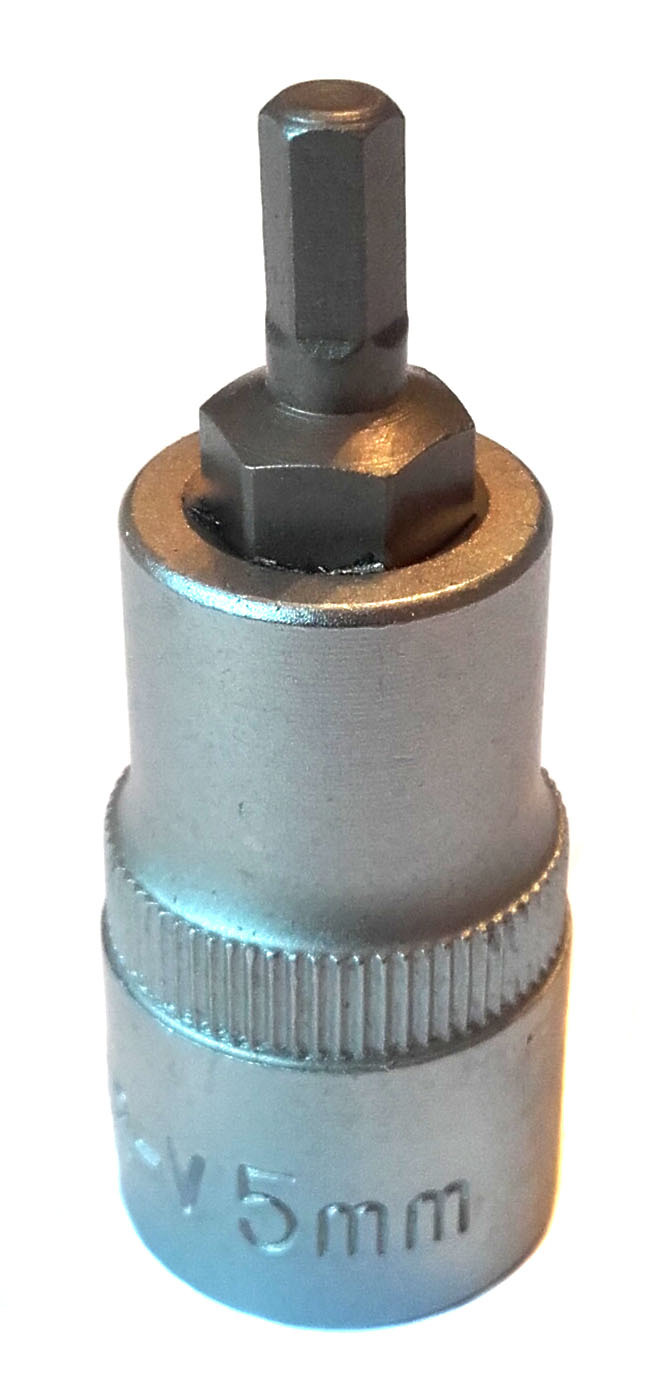 YATO YT-7724 Star Bit Socket 1/2″ Hex 5mm L50mm