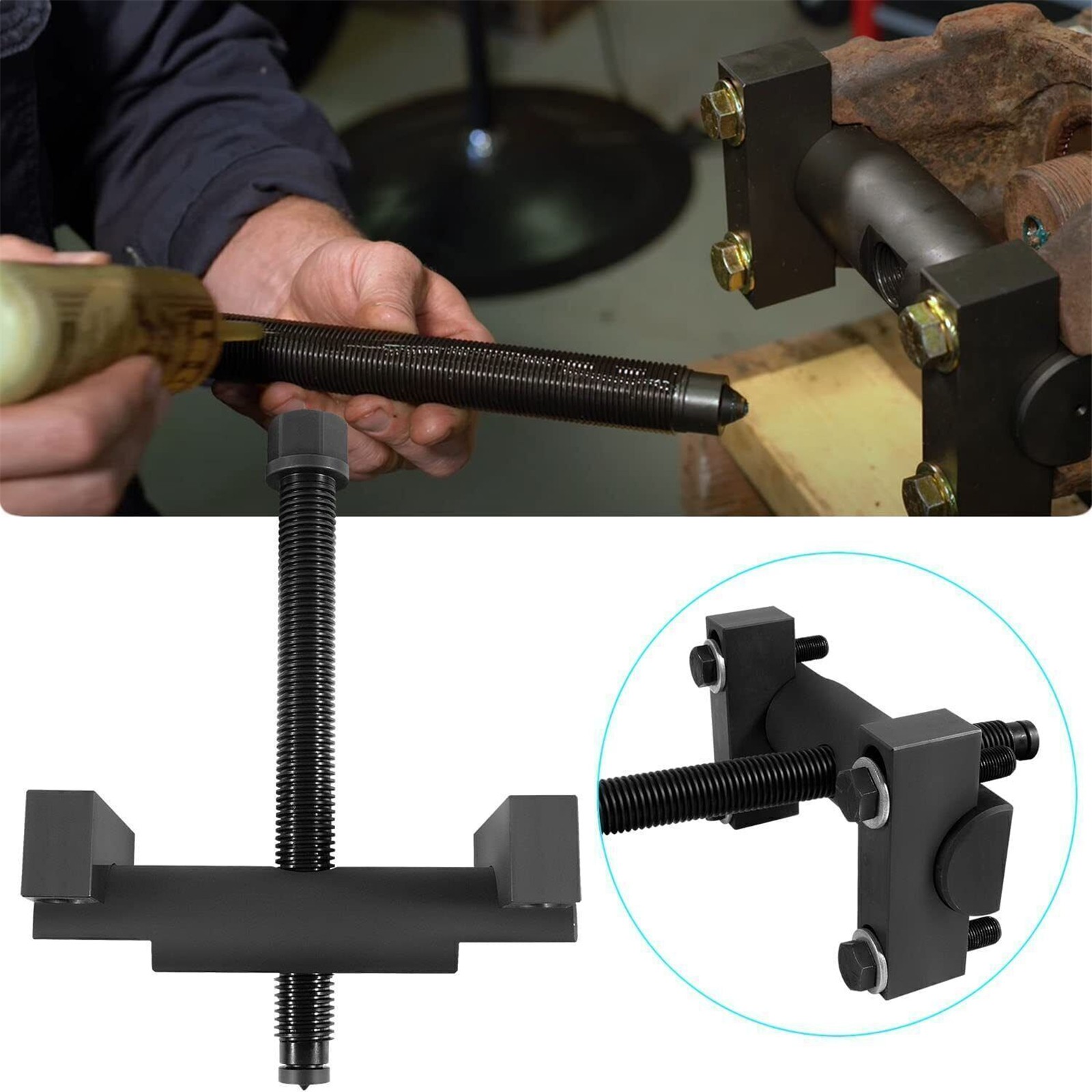10803 Heavy-Duty Yoke Puller 60050 Yoke Remover Tool Kit For Mack and Volvo