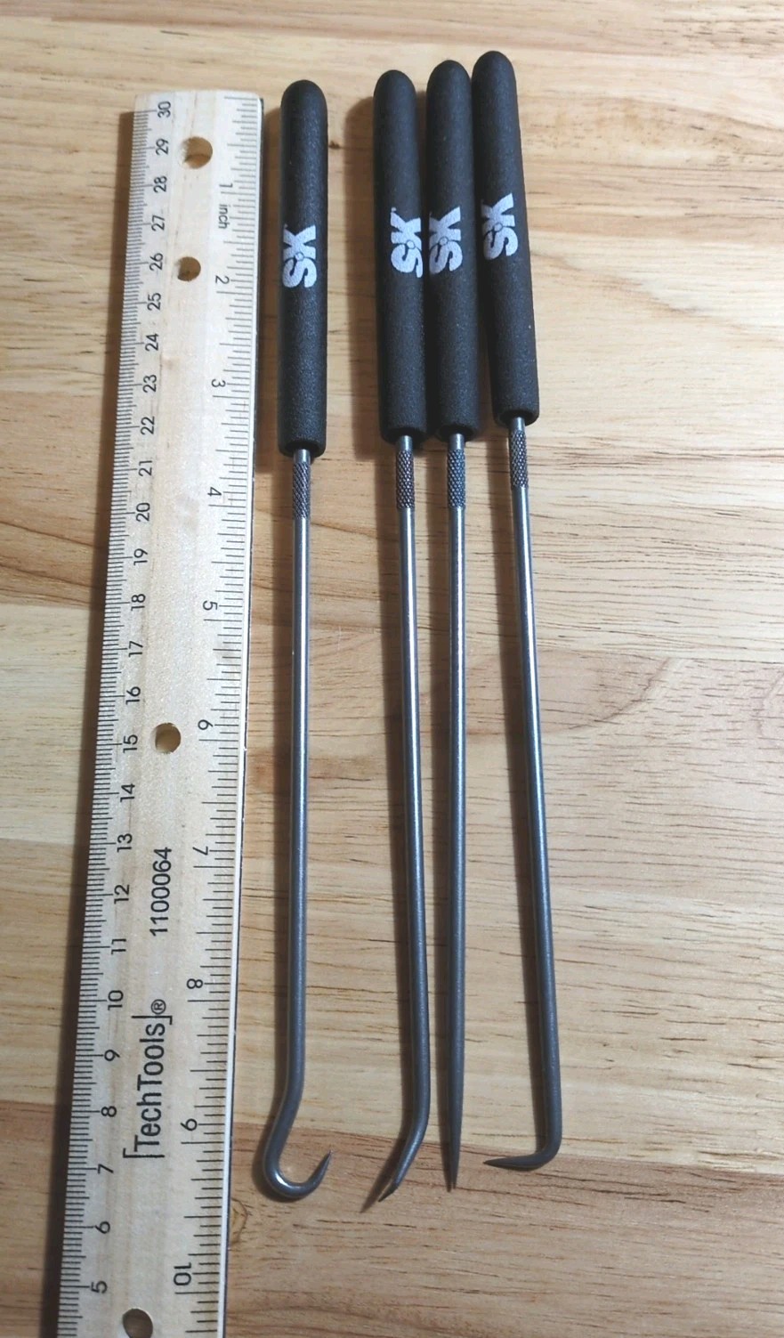 SK Professional Tools 4 Piece Hook And Pick Set