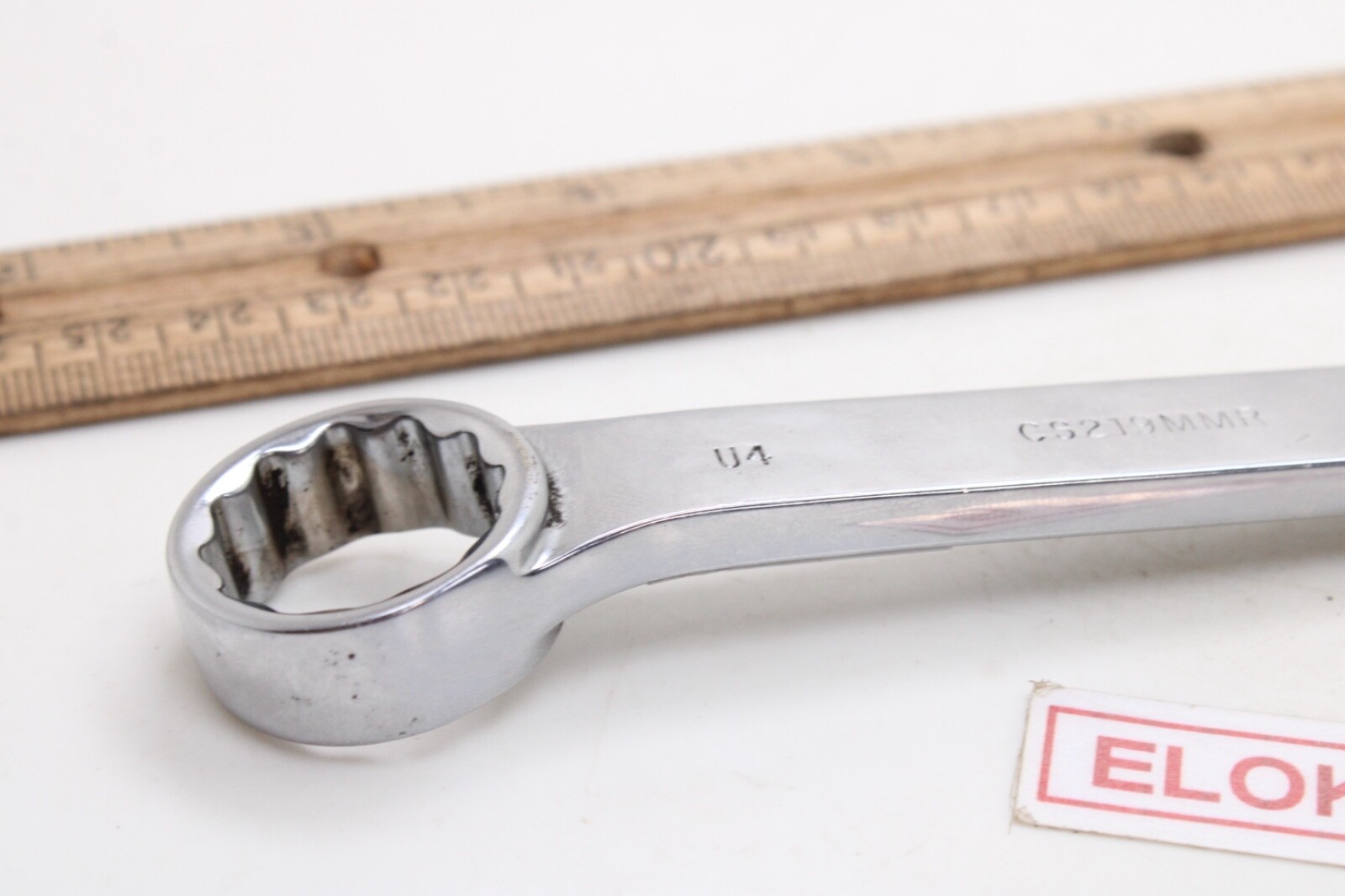 MAC Tools CS219MMR 19mm 12 Point Stubby Metric Chrome Combination Wrench USA
