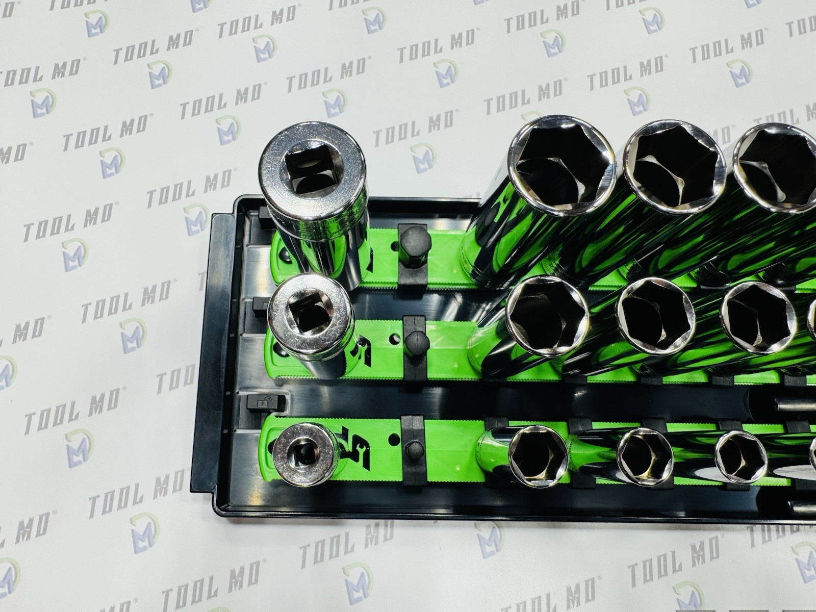 Snap-on Tools NEW 45pc Metric Mix Drive 6pt DEEP Socket Set 112STMMY 212SFSMY