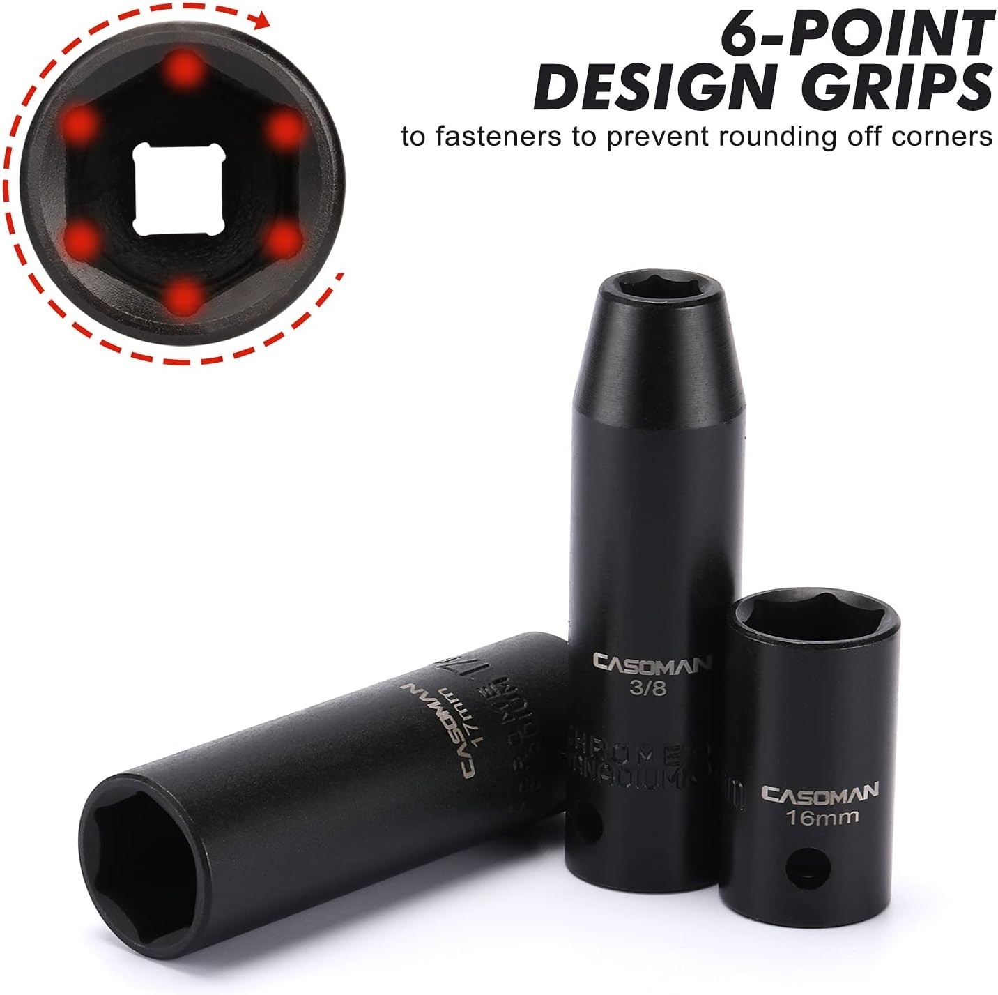 70-Piece 1/2-Inch Impact Socket Set, SAE & Metric
