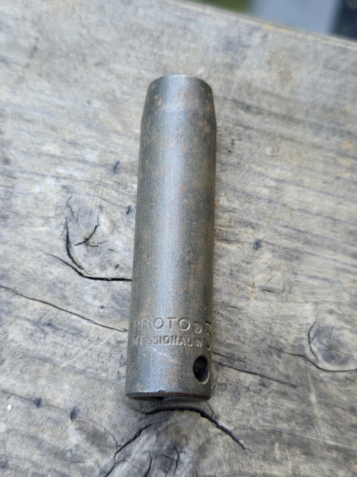 Vintage PROTO Professional Impact Deep Socket 7712-H 6pt 3/8″ Drive x 3/8″ USA